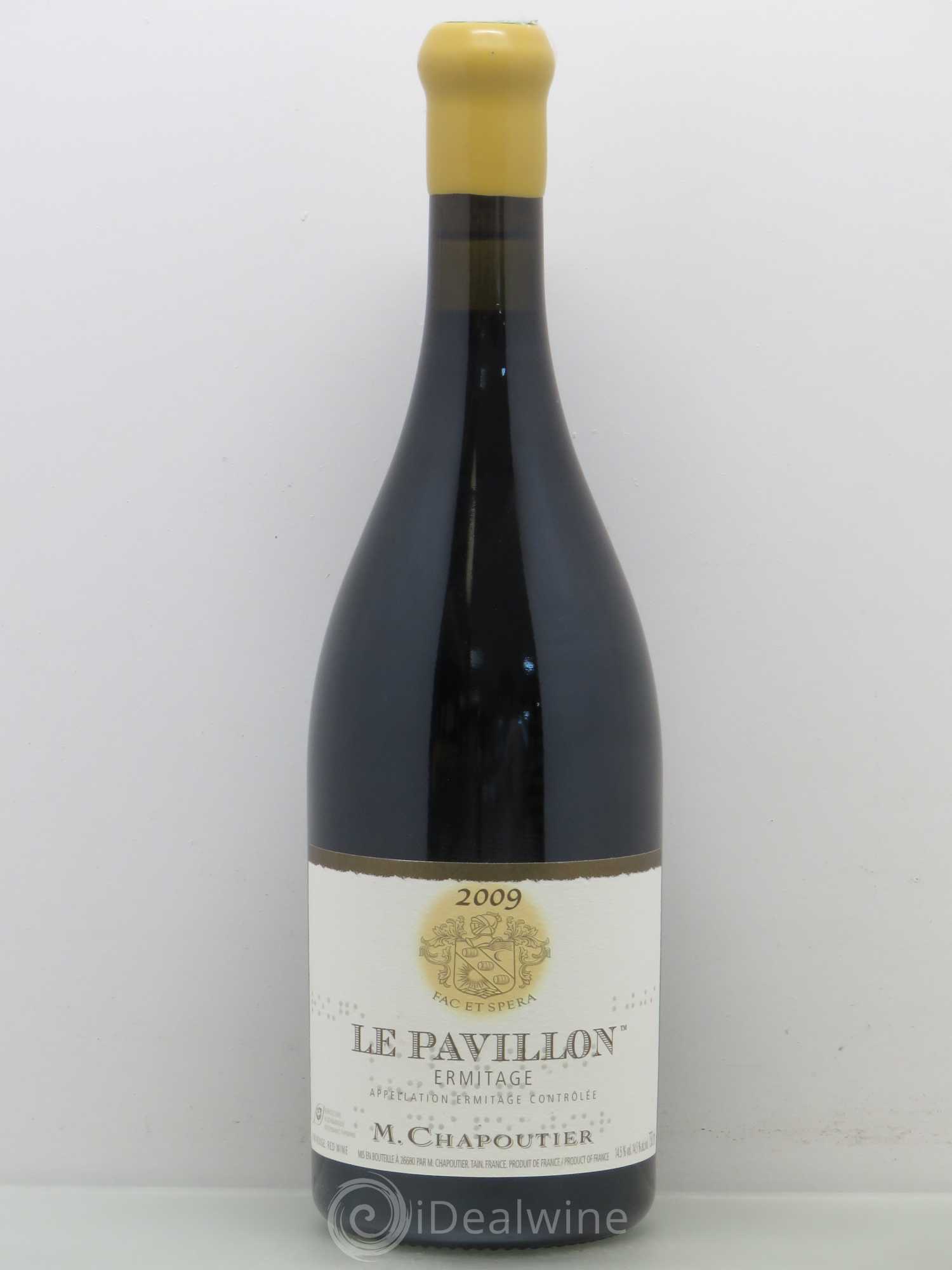 Hermitage Ermitage Le Pavillon Chapoutier 2009 - Lot de 1 bouteille - 0