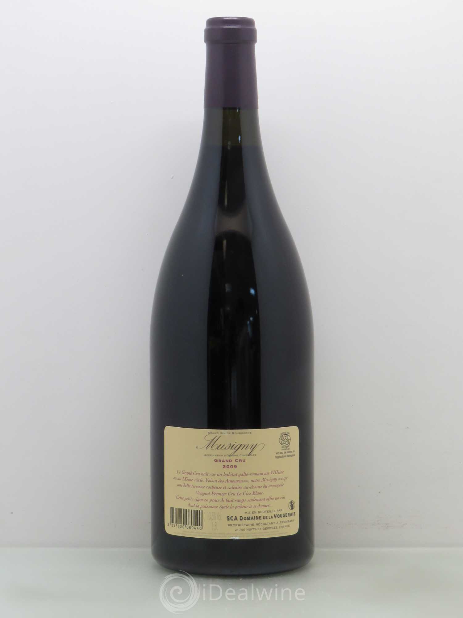 Musigny Grand Cru La Vougeraie 2009 - Lot de 1 magnum - 1