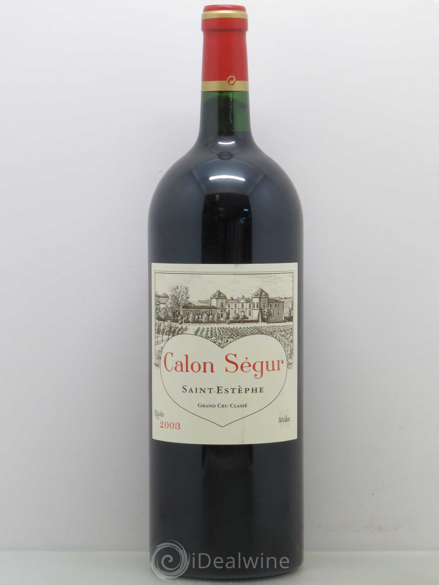 Château Calon Ségur 3ème Grand Cru Classé 2003 - Lot de 1 magnum - 0