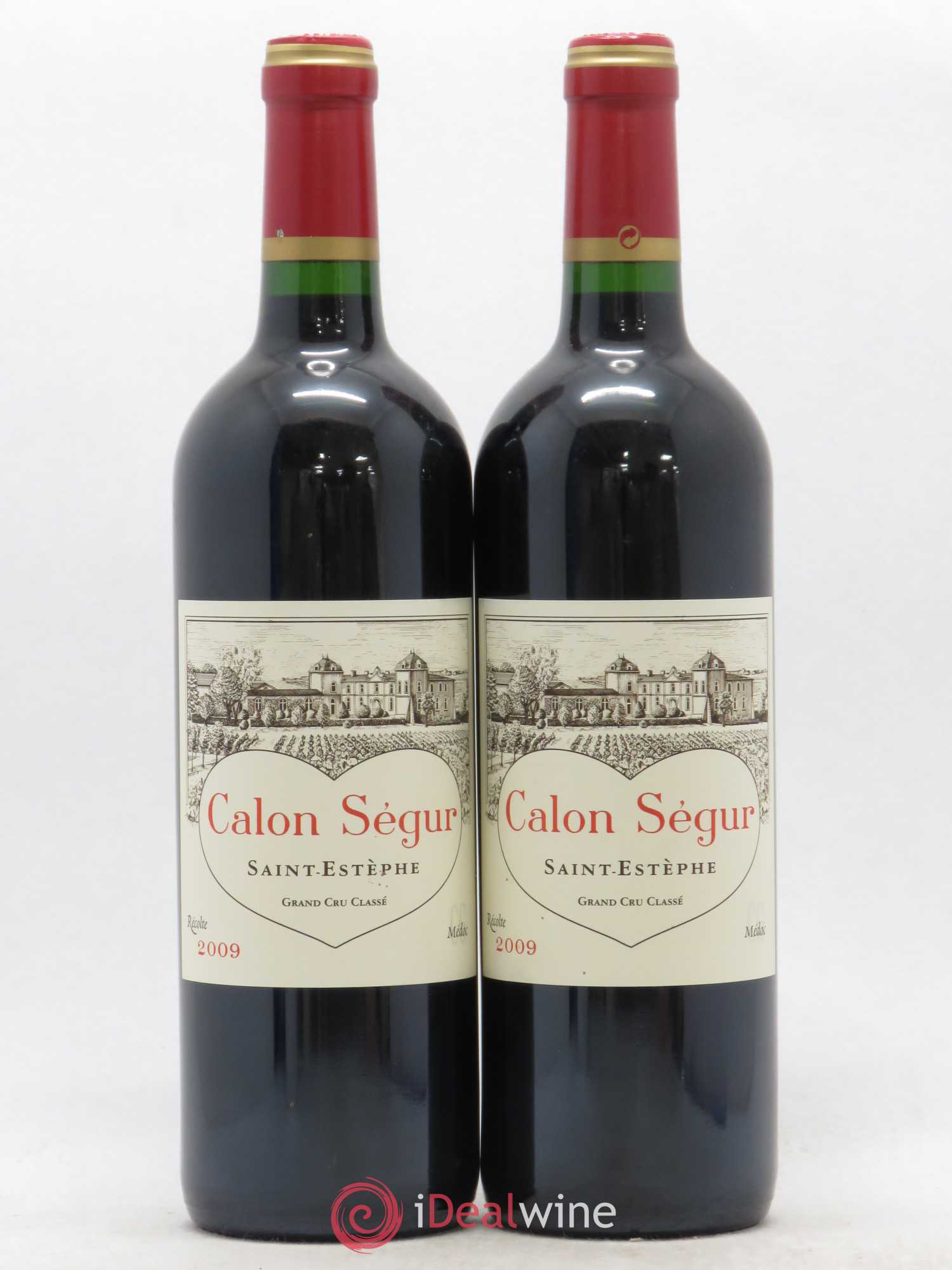 Château Calon Ségur 3ème Grand Cru Classé 2009 - Lot de 2 bouteilles - 0