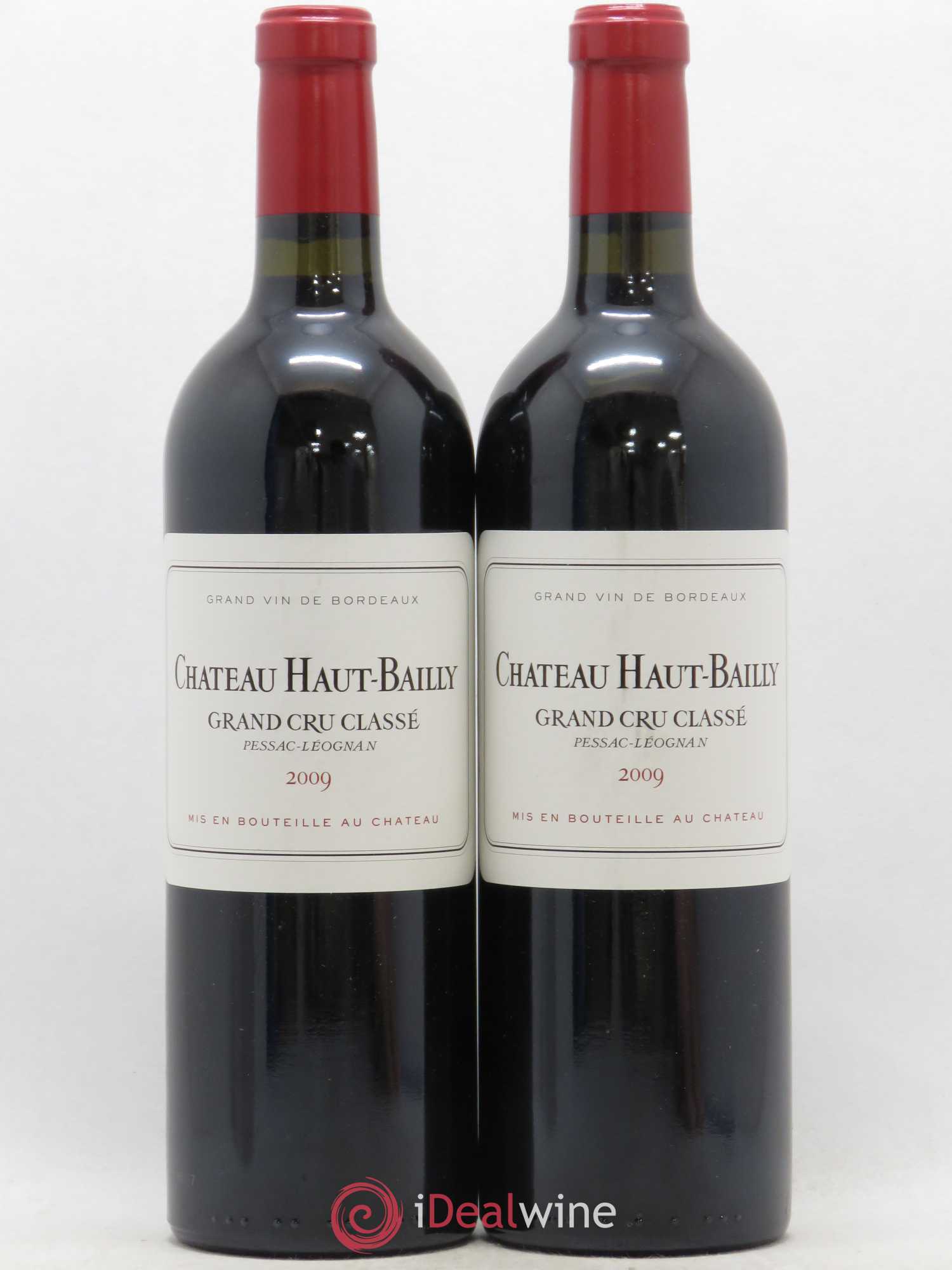 Château Haut-Bailly Cru Classé de Graves 2009 - Lot de 2 bouteilles - 0