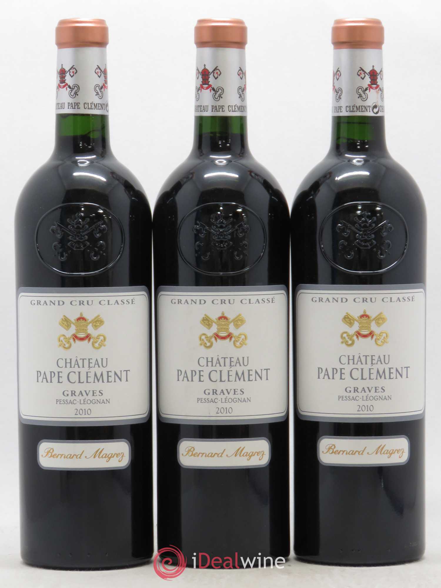 Château Pape Clément Cru Classé de Graves 2010 - Lot de 3 bouteilles - 0