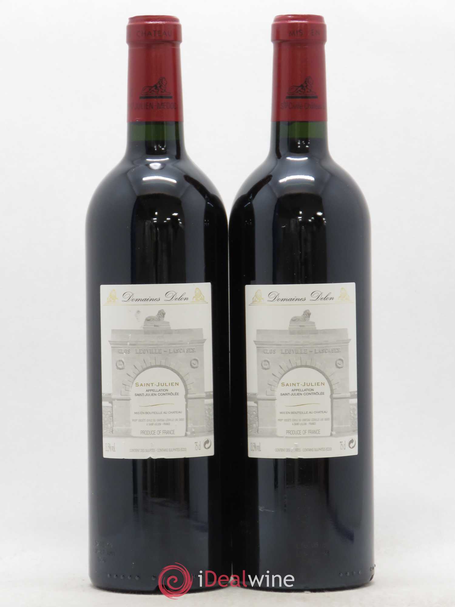 Château Léoville Las Cases 2ème Grand Cru Classé 2009 - Lot de 2 bouteilles - 1