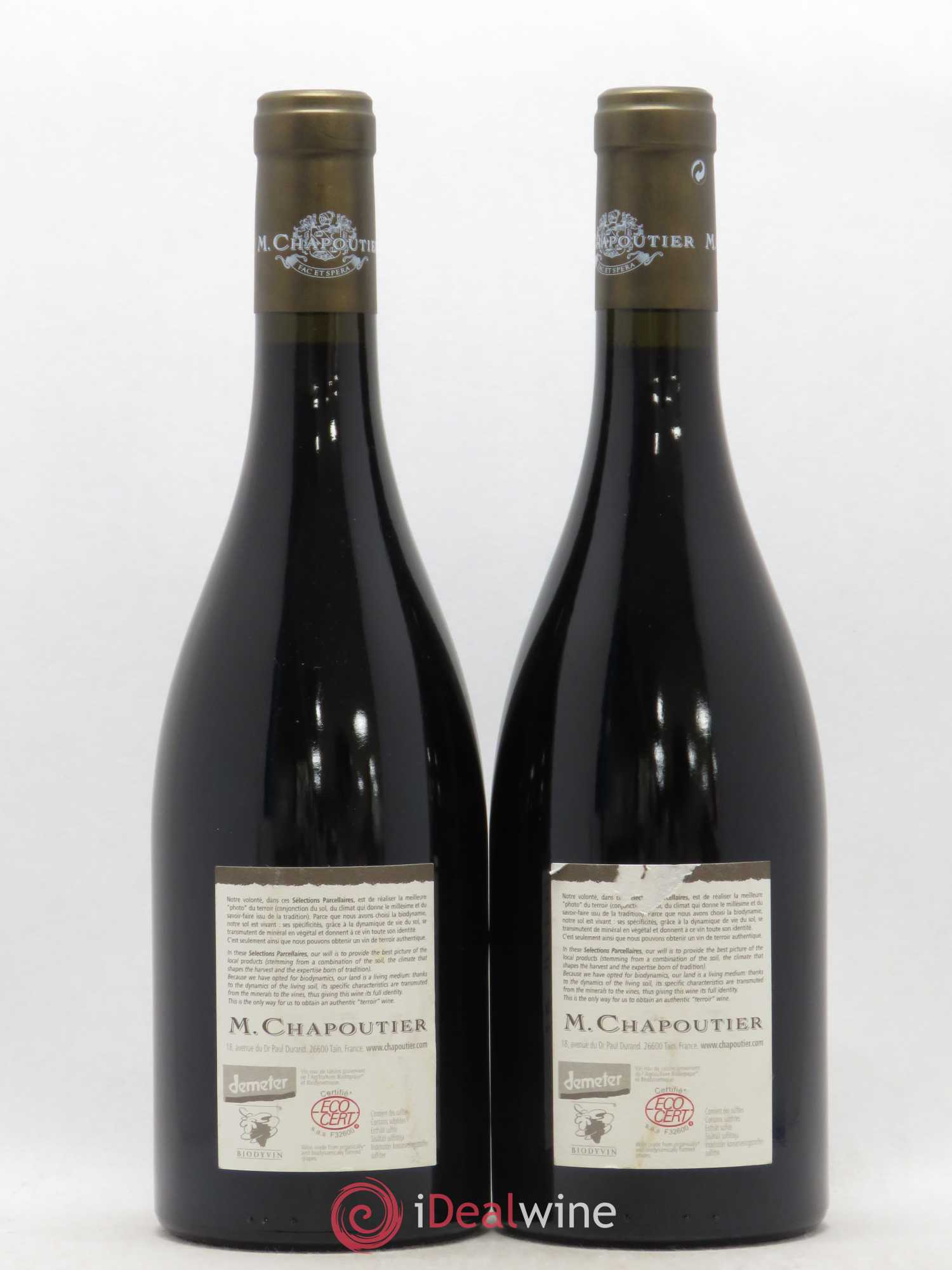 Hermitage Ermitage Le Pavillon Chapoutier 2005 - Lot de 2 bouteilles - 1