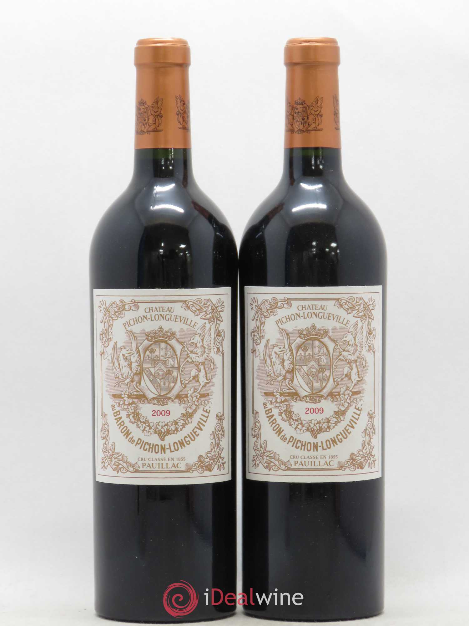 Pichon Longueville Baron 2ème Grand Cru Classé 2009 - Lot de 2 bouteilles - 0