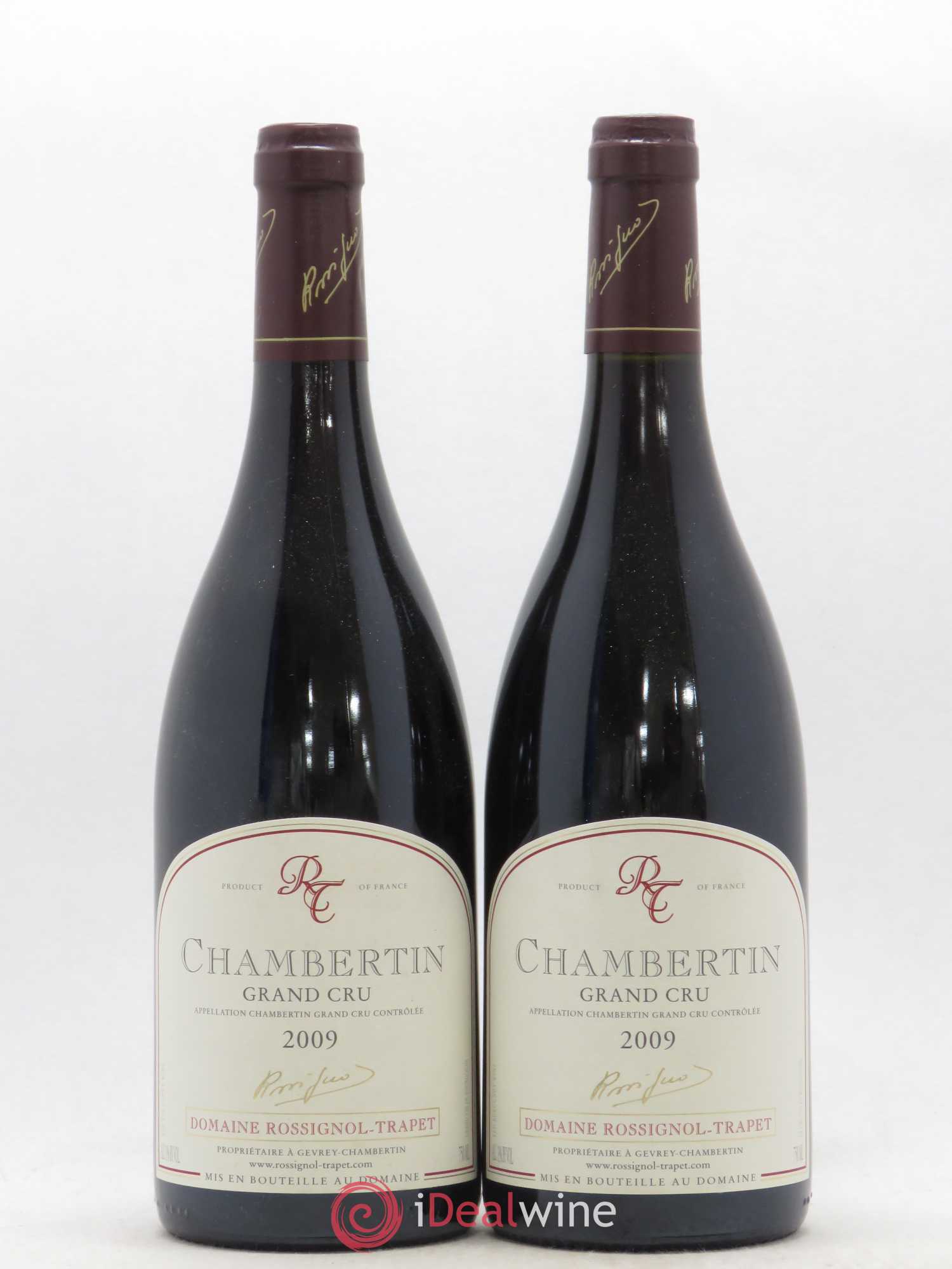 Chambertin Grand Cru Rossignol-Trapet (Domaine) 2009 - Lot de 2 bouteilles - 0