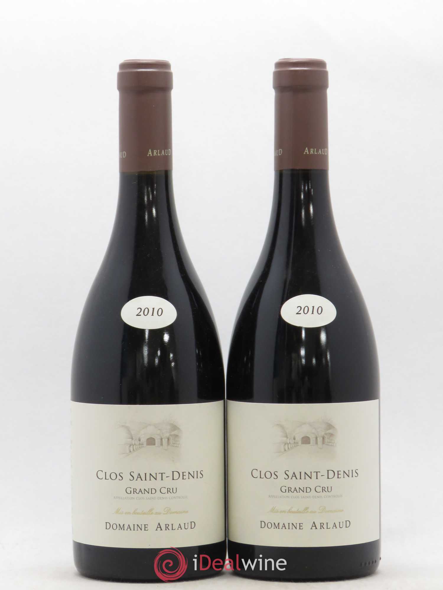 Clos Saint-Denis Grand Cru Arlaud 2010 - Lot de 2 bouteilles - 0