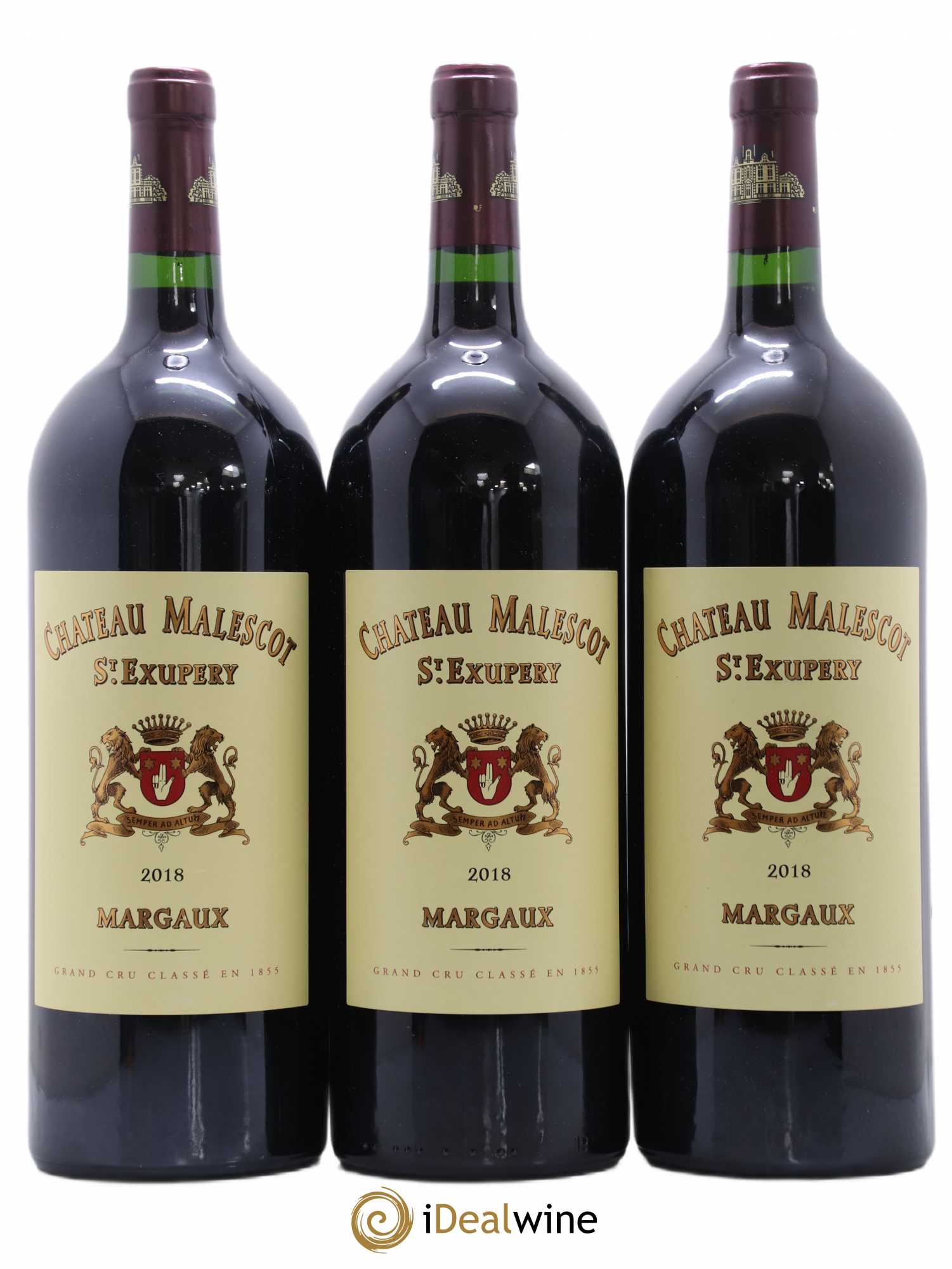 Château Malescot Saint-Exupéry 3ème Grand Cru Classé 2018 - Lot de 3 magnums - 0
