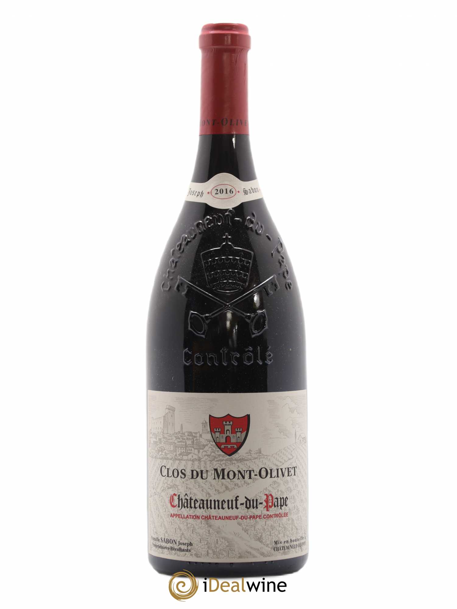 Châteauneuf-du-Pape Clos du Mont-Olivet 2016 - Lot de 1 magnum - 0