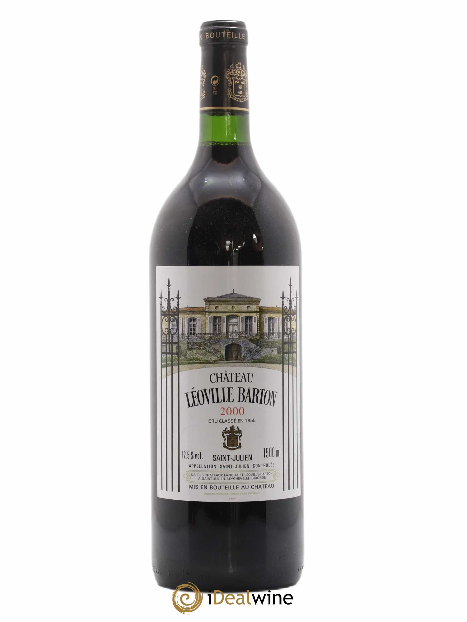 Château Léoville Barton 2ème Grand Cru Classé 2000 - Lot de 1 magnum - 0