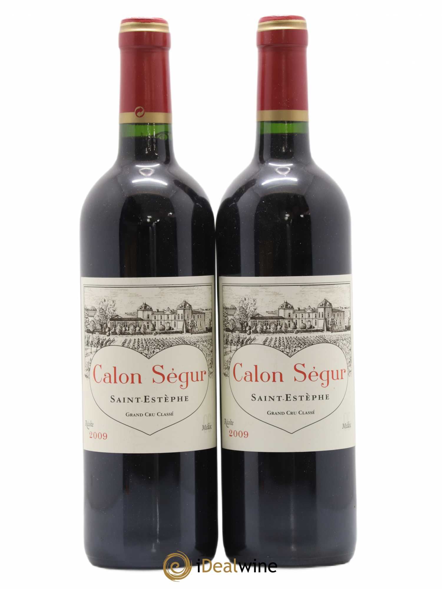 Château Calon Ségur 3ème Grand Cru Classé 2009 - Lot de 2 bouteilles - 0