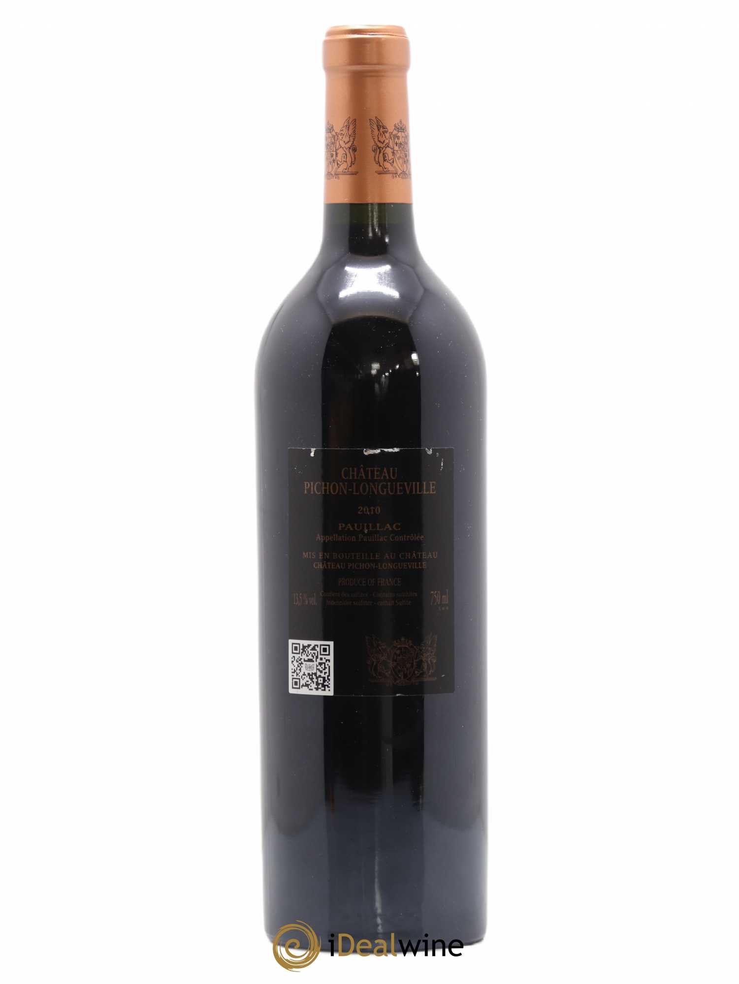 Pichon Longueville Baron 2ème Grand Cru Classé 2010 - Lot de 1 bouteille - 1