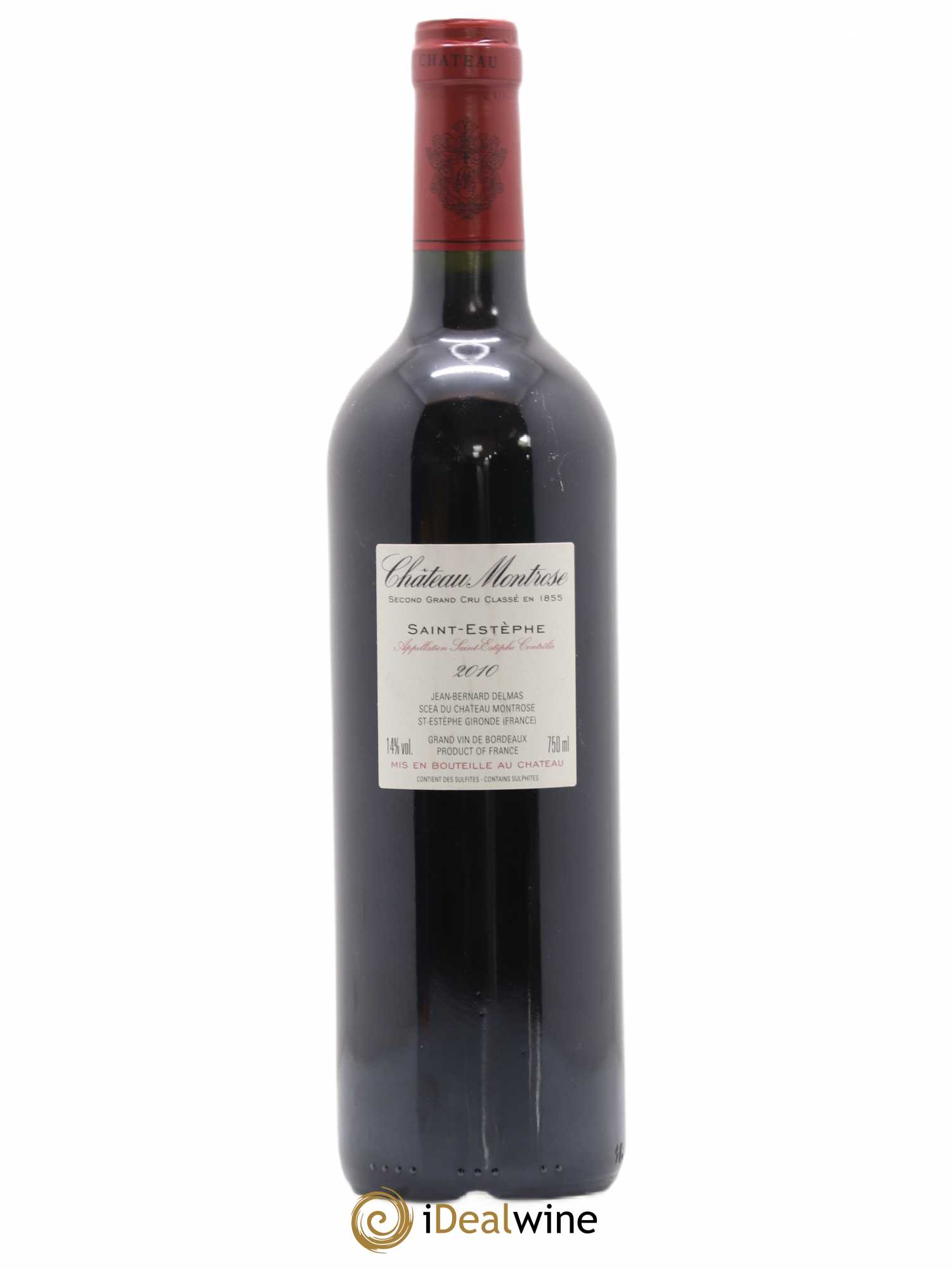 Château Montrose 2ème Grand Cru Classé 2010 - Lot de 1 bouteille - 1