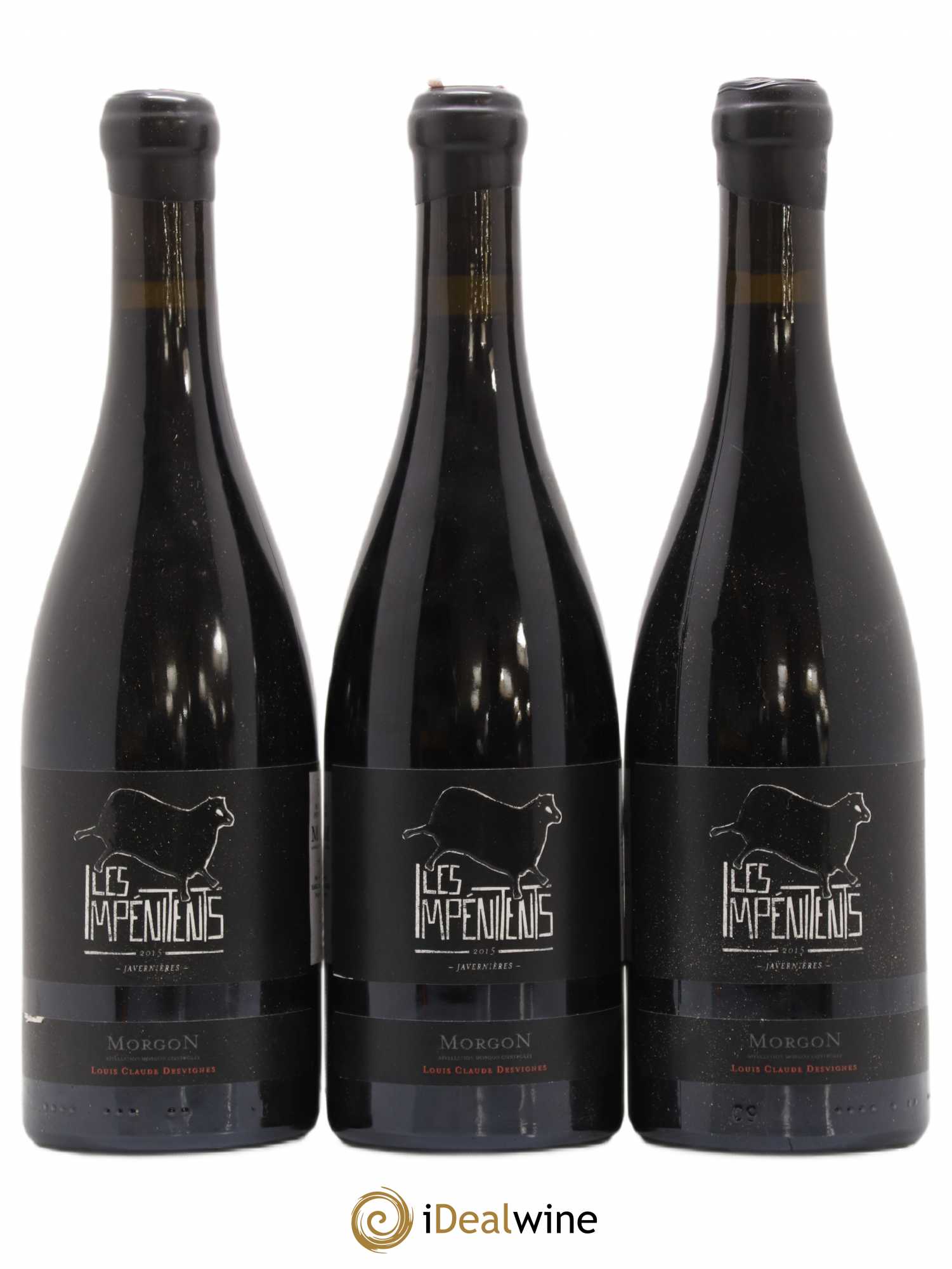Morgon Javernières Les Impénitents Louis-Claude Desvignes 2015 - Lot de 3 bouteilles - 0