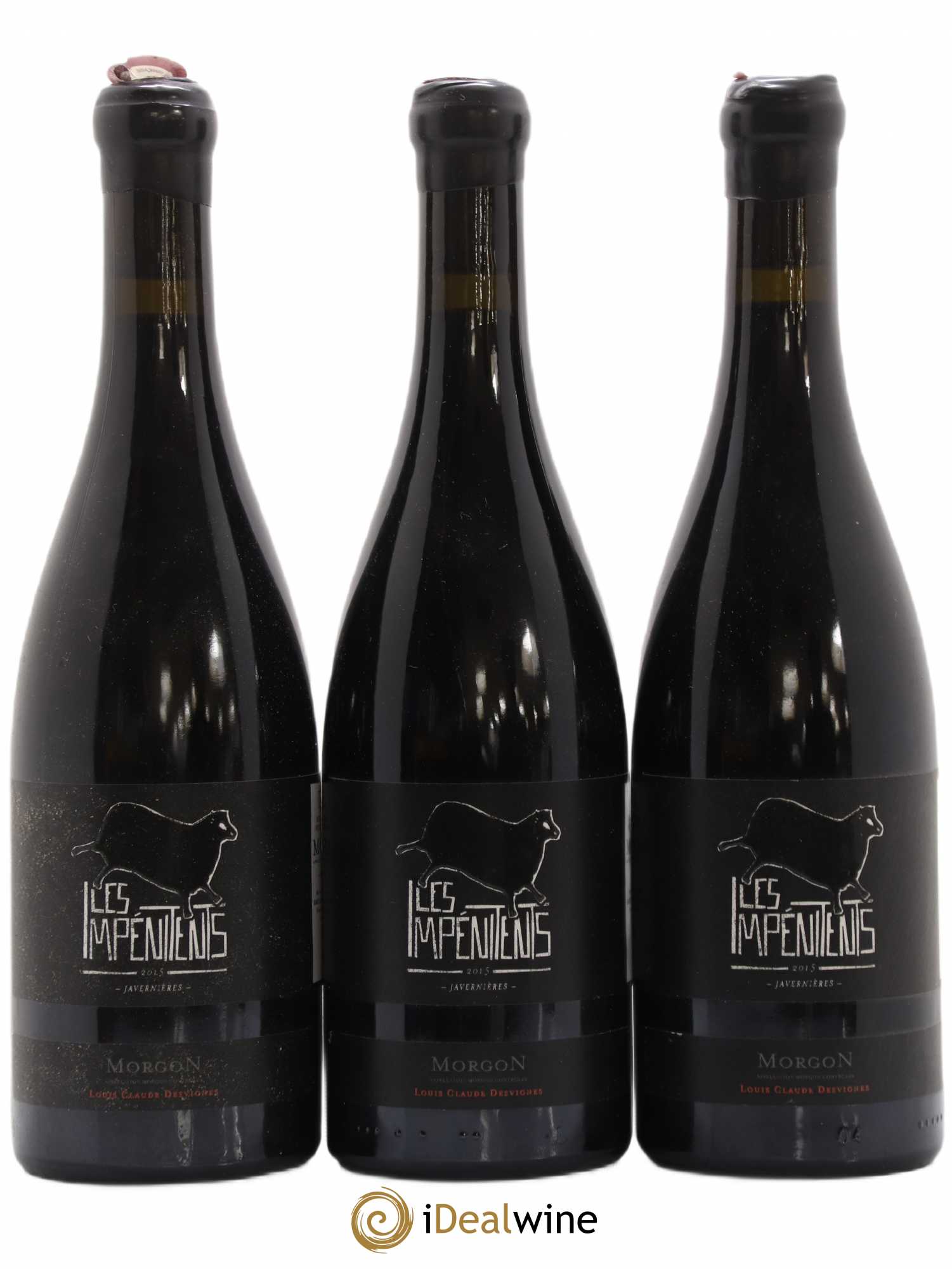 Morgon Javernières Les Impénitents Louis-Claude Desvignes 2015 - Lot de 3 bouteilles - 0