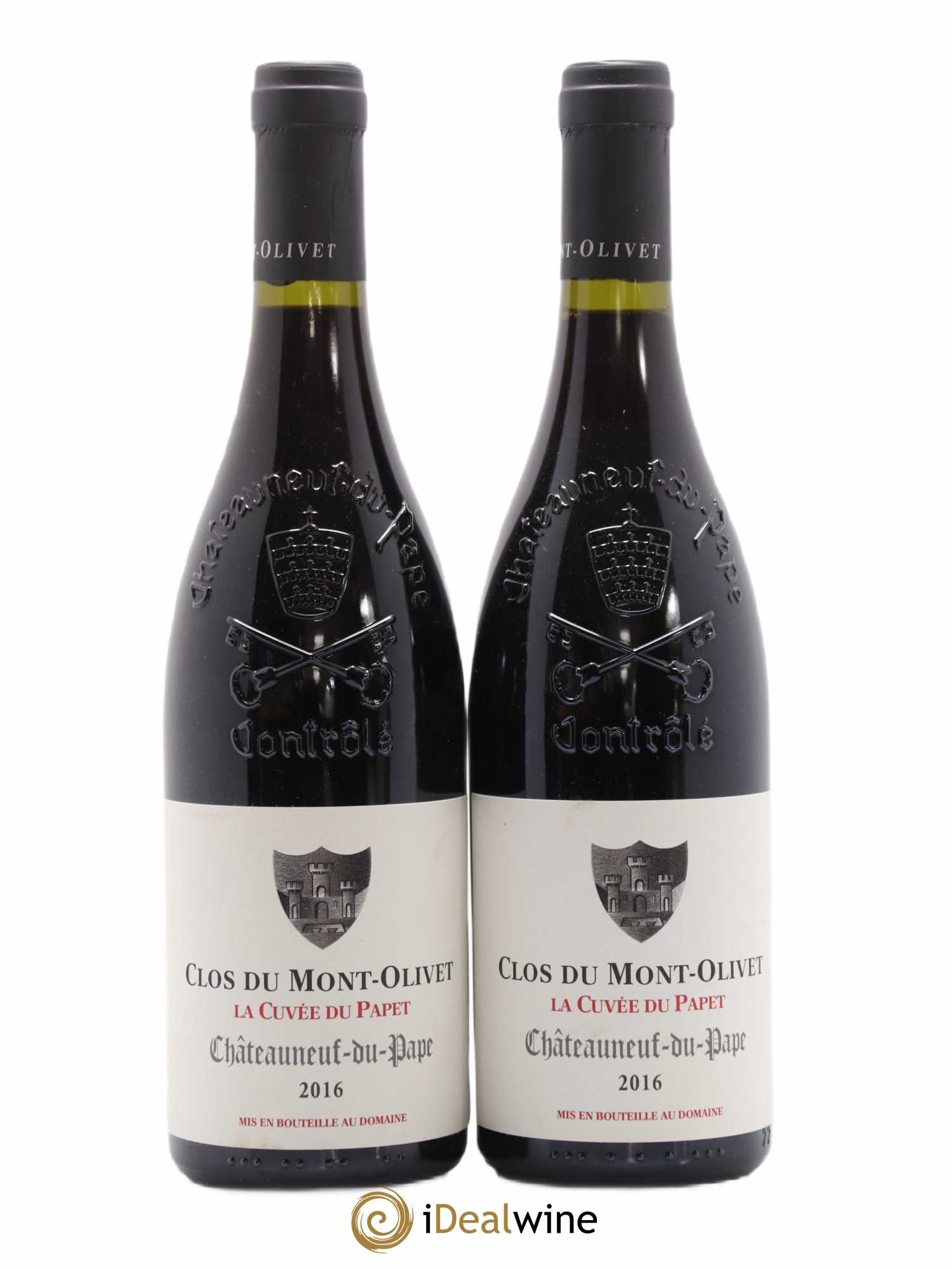 Châteauneuf-du-Pape Cuvée du Papet Clos du Mont-Olivet 2016 - Lot de 2 bouteilles - 0
