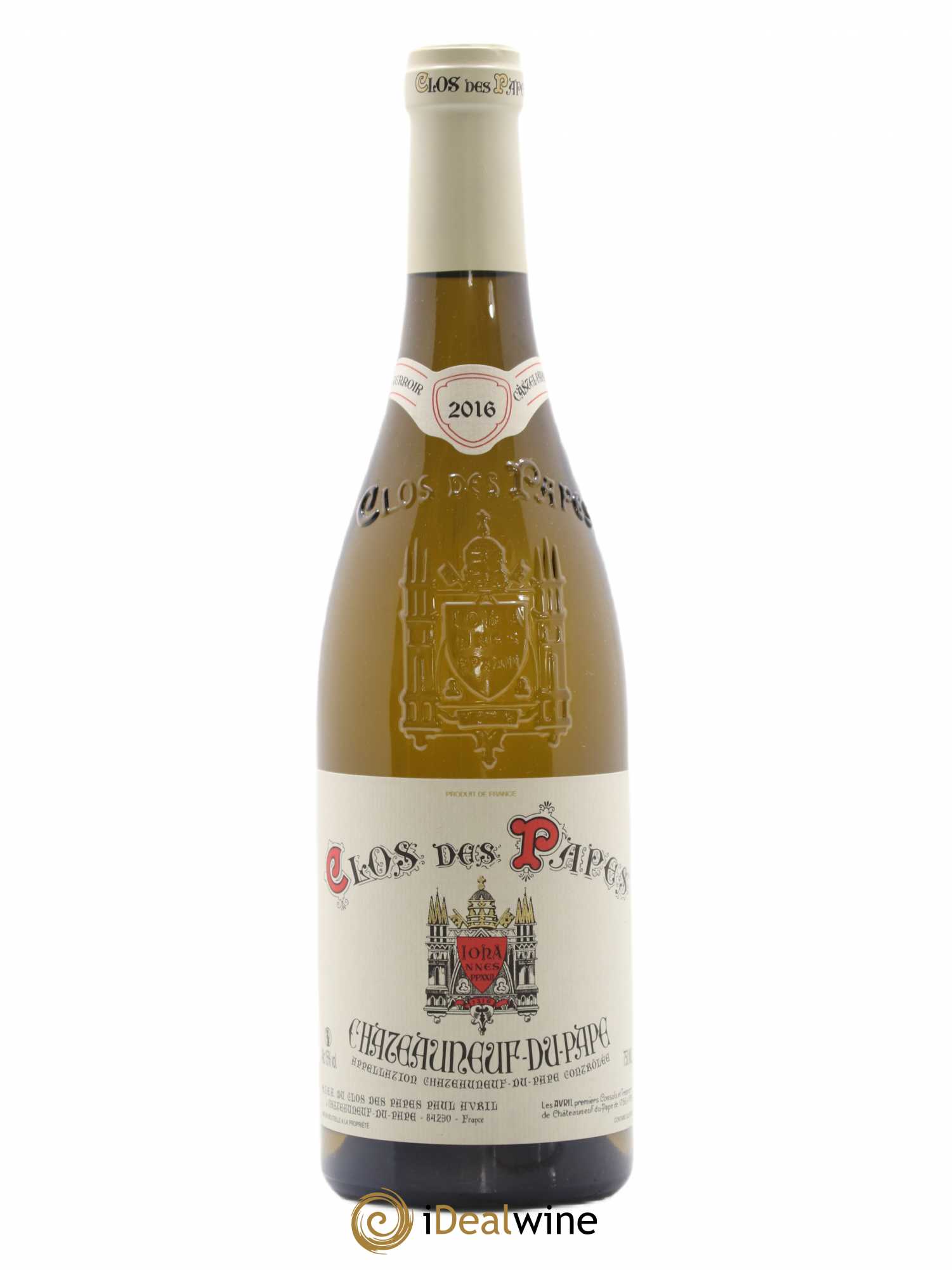 Châteauneuf-du-Pape Clos des Papes - Paul Avril 2016 - Lot de 1 bouteille - 0