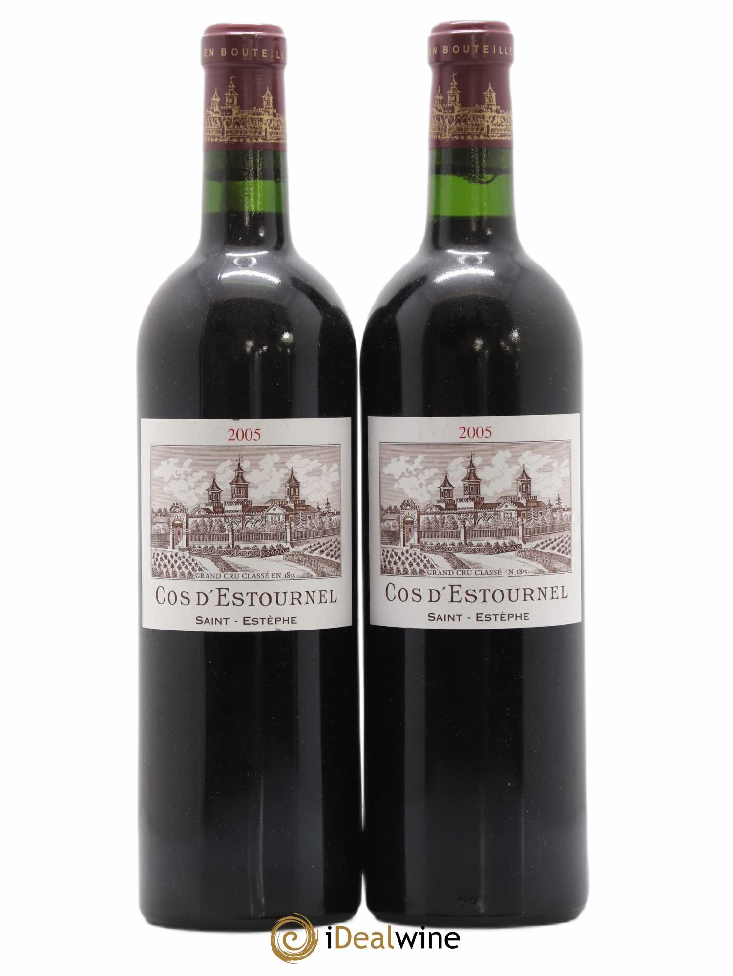Cos d'Estournel 2ème Grand Cru Classé 2005 - Lot de 2 bouteilles - 0
