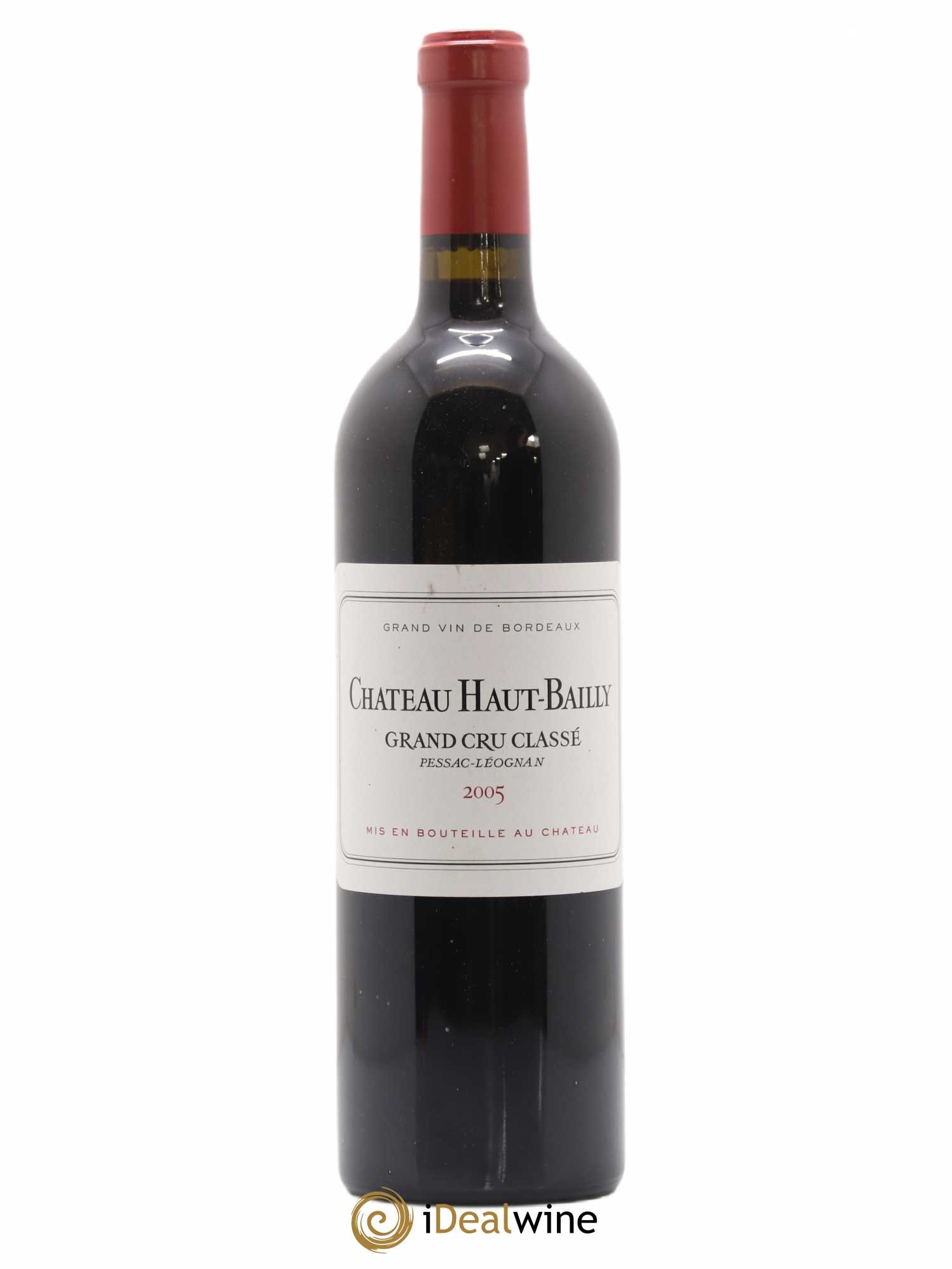 Château Haut-Bailly Cru Classé de Graves 2005 - Lot de 1 bouteille - 0