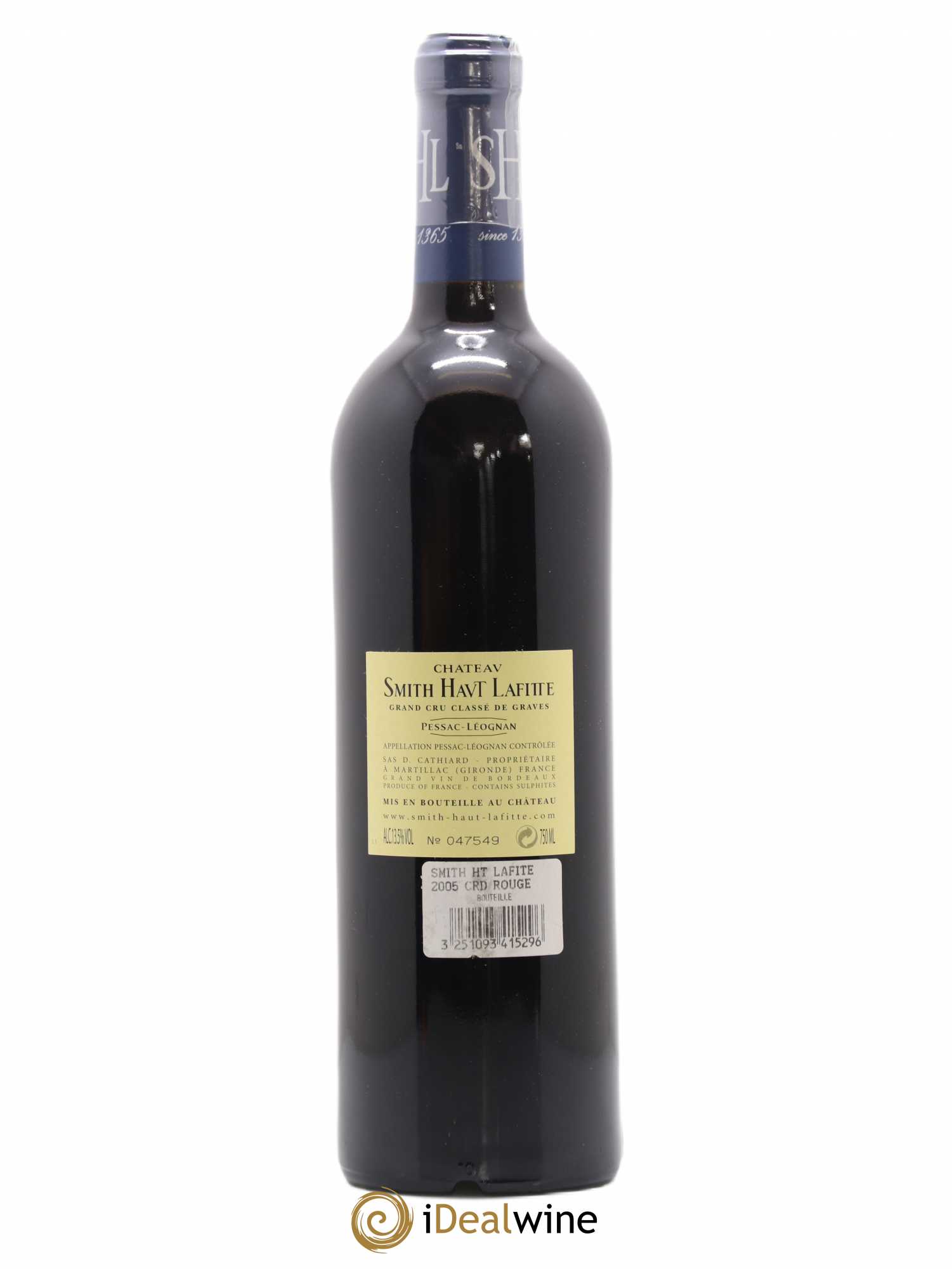 Château Smith Haut Lafitte Cru Classé de Graves 2005 - Lot de 1 bouteille - 1