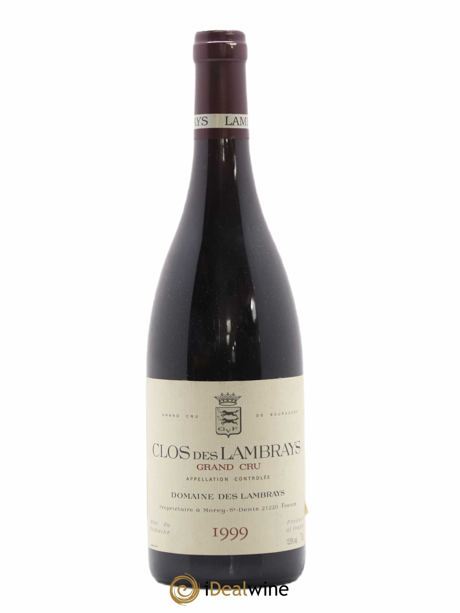 Clos des Lambrays Grand Cru Domaine des Lambrays 1999 - Lot de 1 bouteille - 0