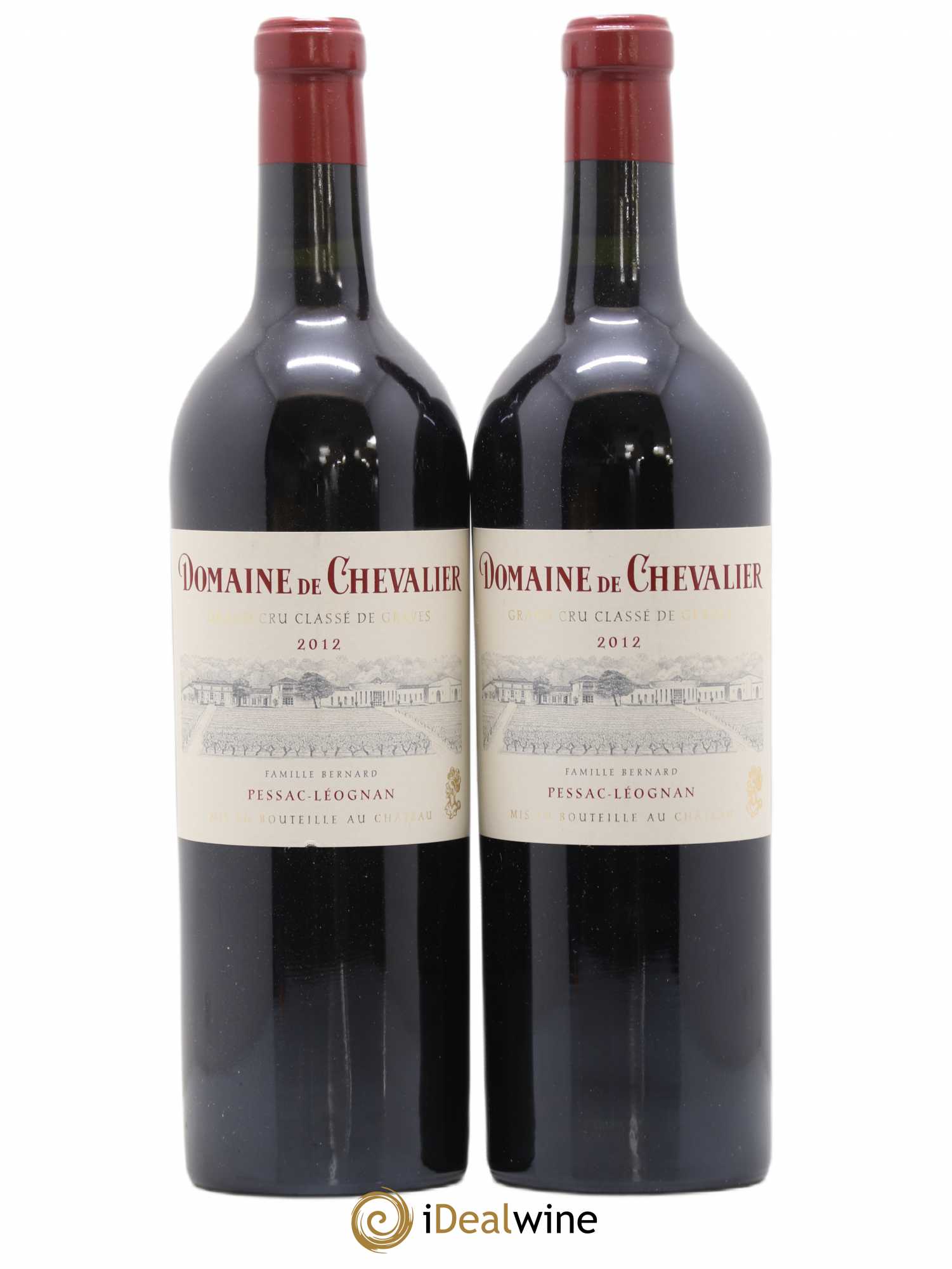 Domaine de Chevalier Cru Classé de Graves 2012 - Lot de 2 bouteilles - 0