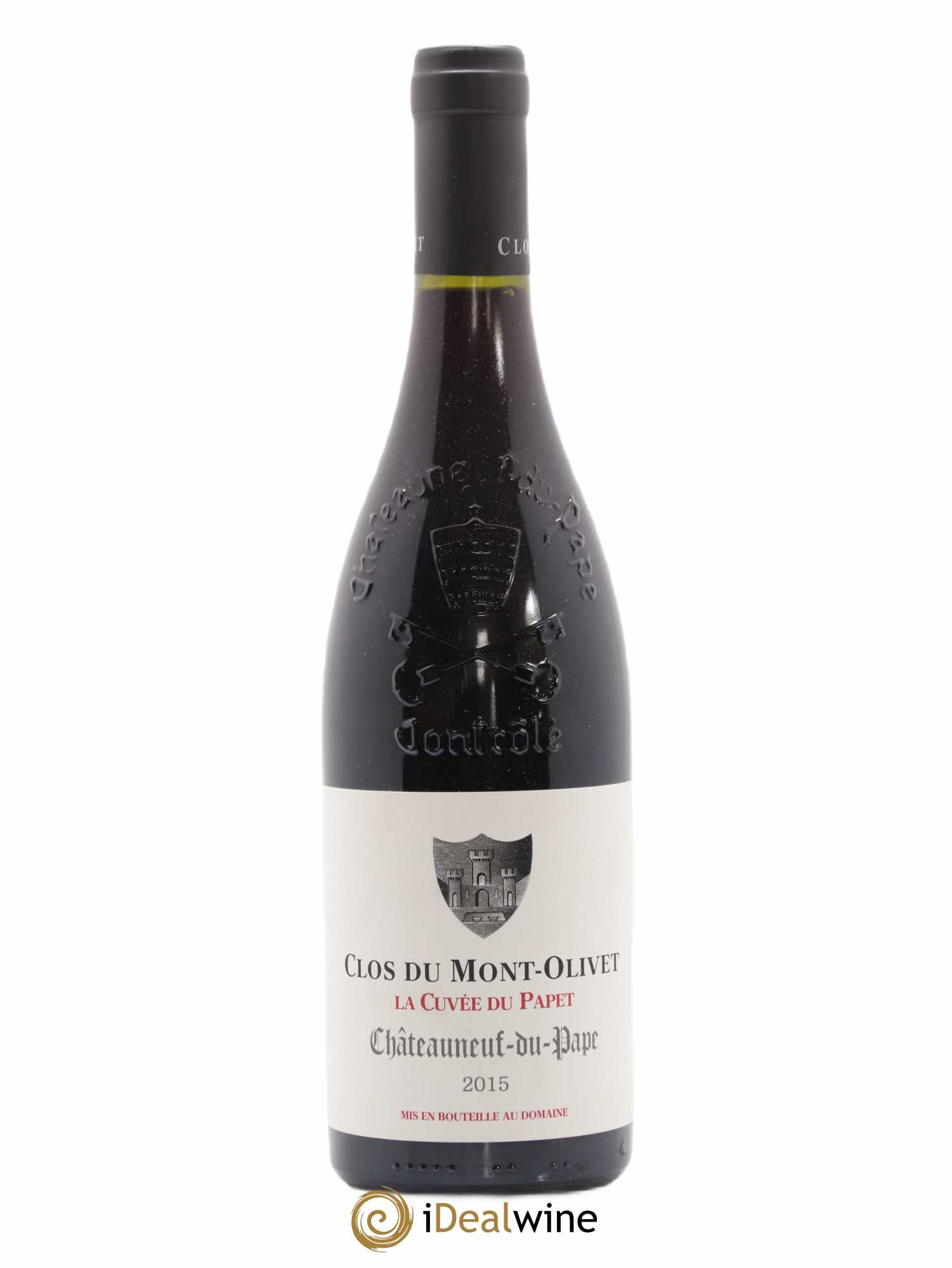 Châteauneuf-du-Pape Cuvée du Papet Clos du Mont-Olivet 2015 - Lot de 1 bouteille - 0
