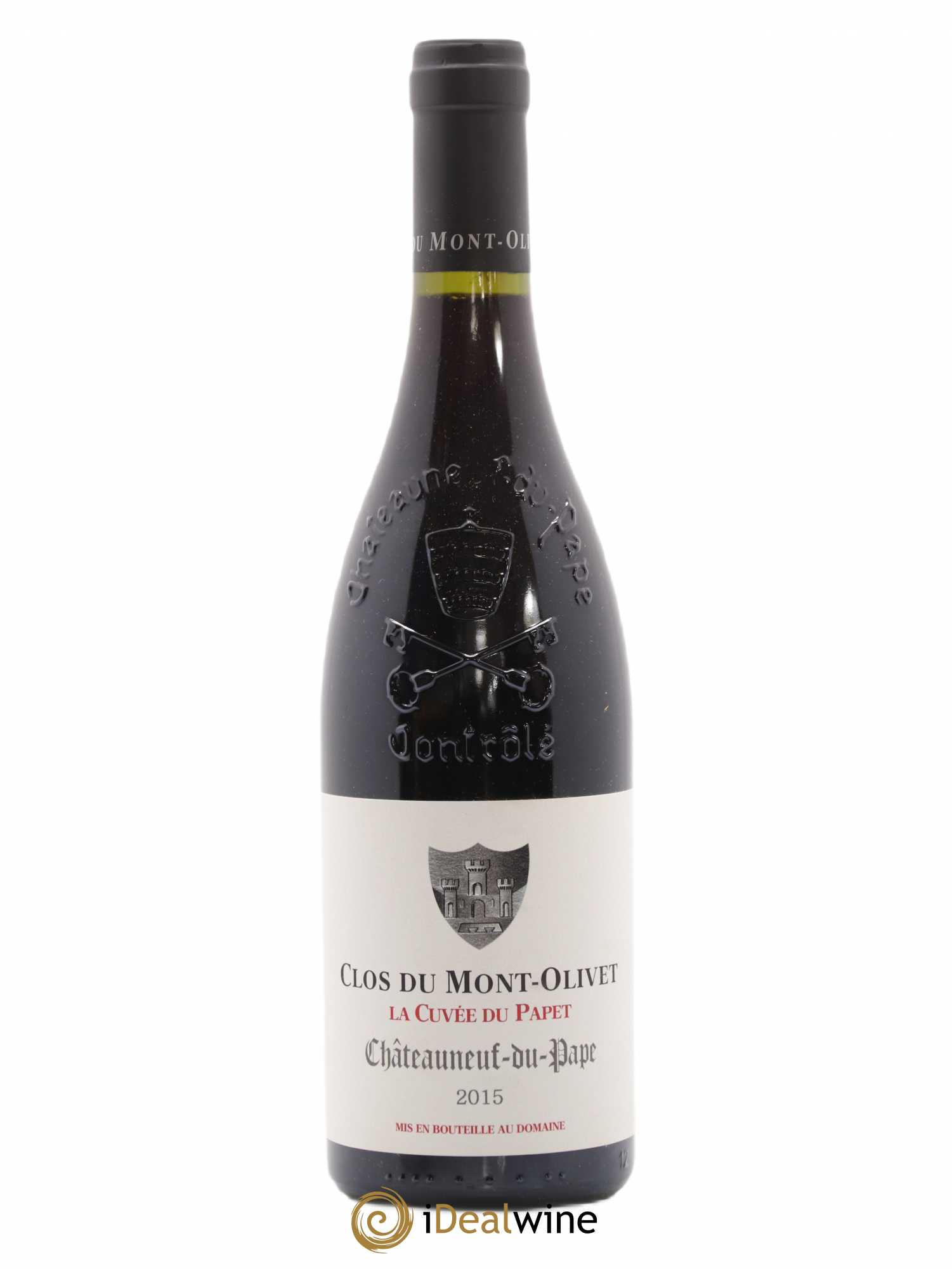 Châteauneuf-du-Pape Cuvée du Papet Clos du Mont-Olivet 2015 - Lot de 1 bouteille - 0