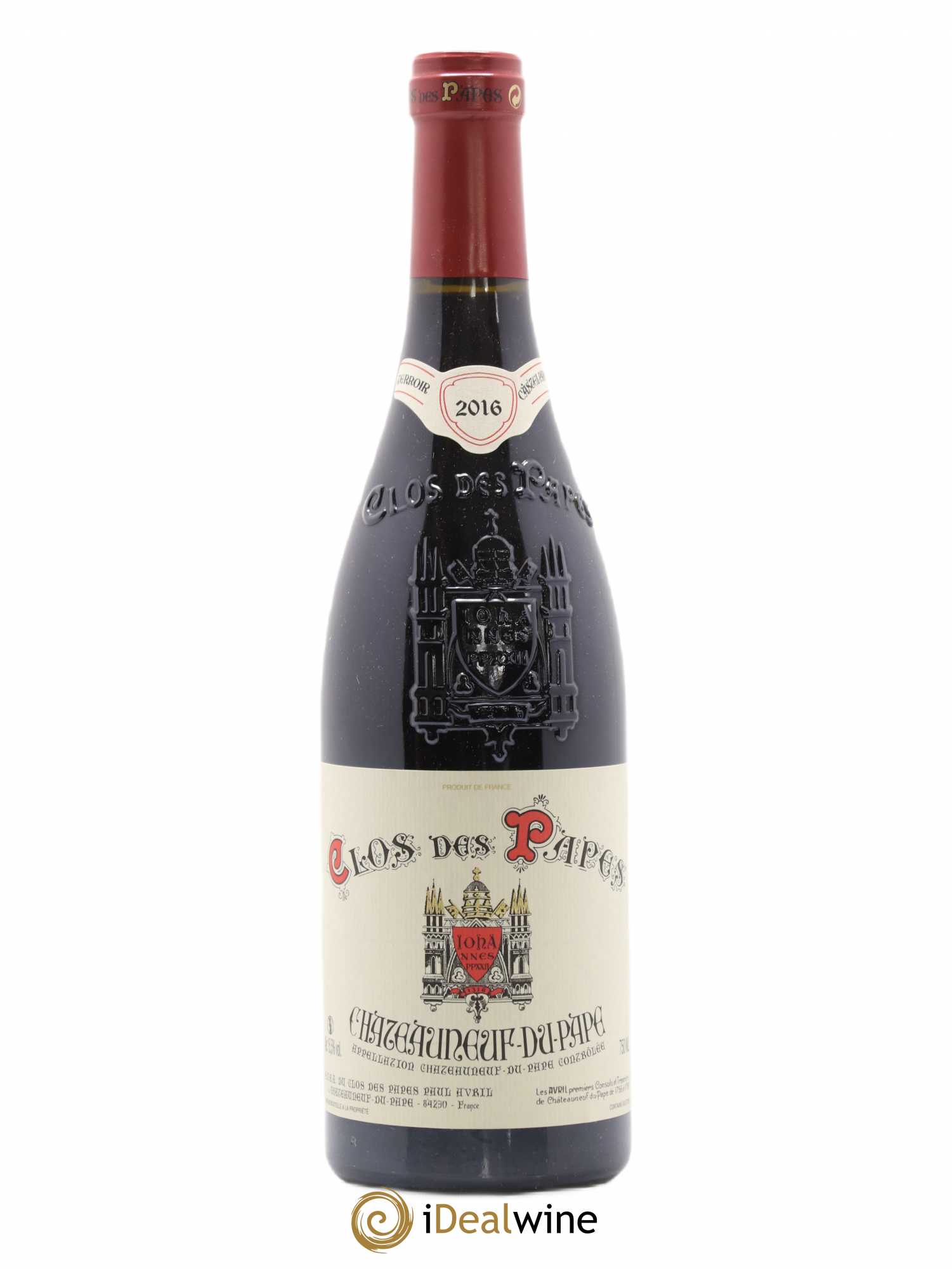 Châteauneuf-du-Pape Clos des Papes - Paul Avril 2016 - Lot de 1 bouteille - 0