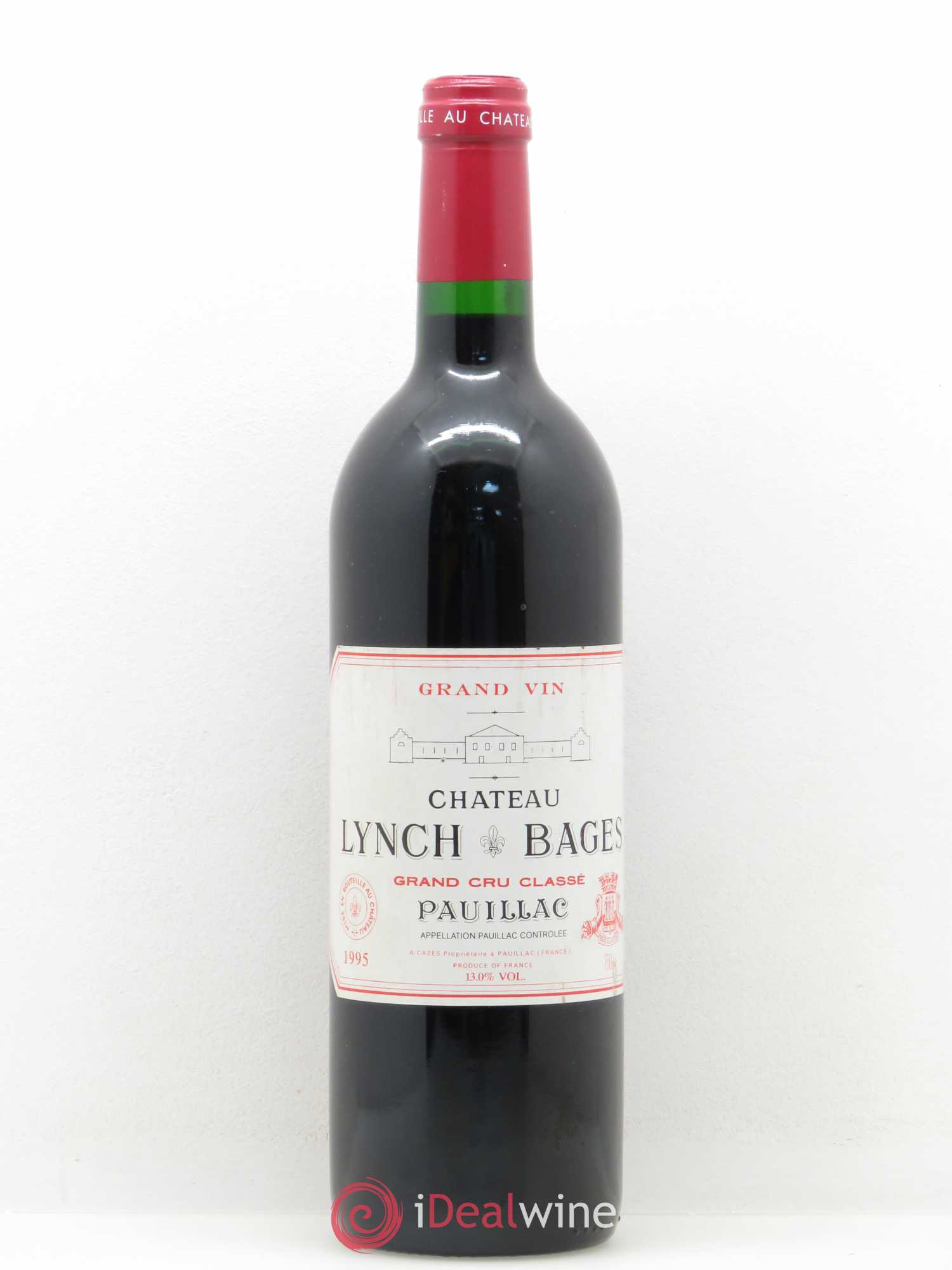 Château Lynch Bages 5ème Grand Cru Classé 1995 - Lot de 1 bouteille - 0