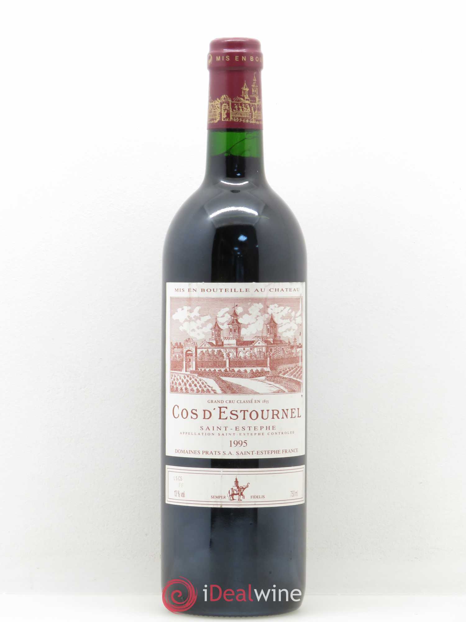 Cos d'Estournel 2ème Grand Cru Classé 1995 - Lot de 1 bouteille - 0