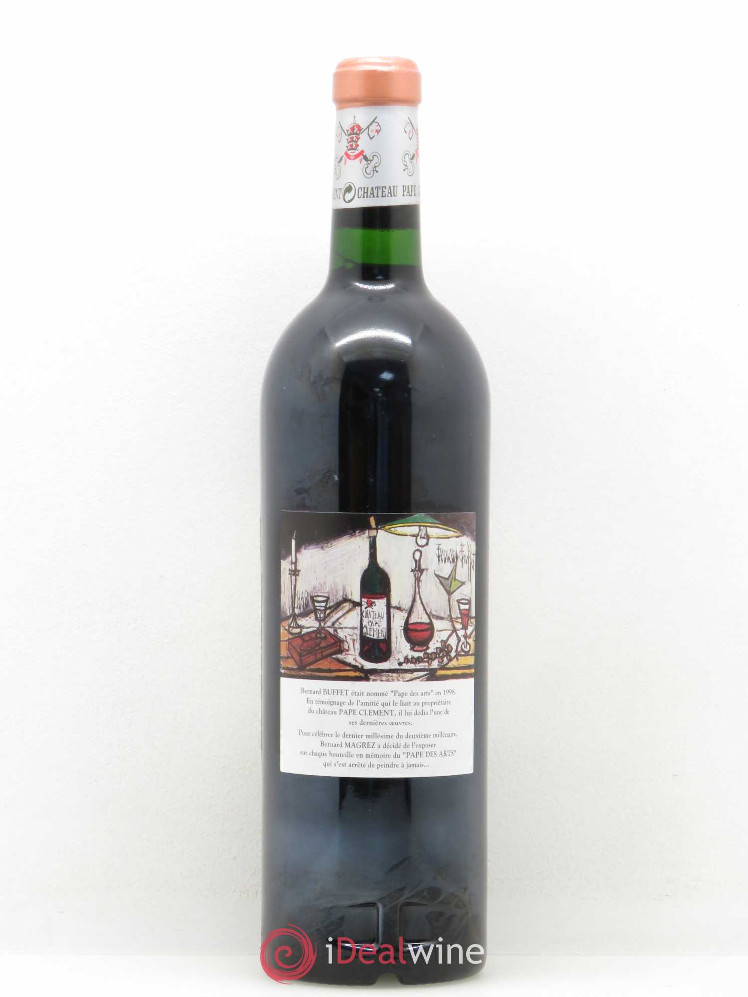 Château Pape Clément Cru Classé de Graves 2000 - Lot de 1 bouteille - 1