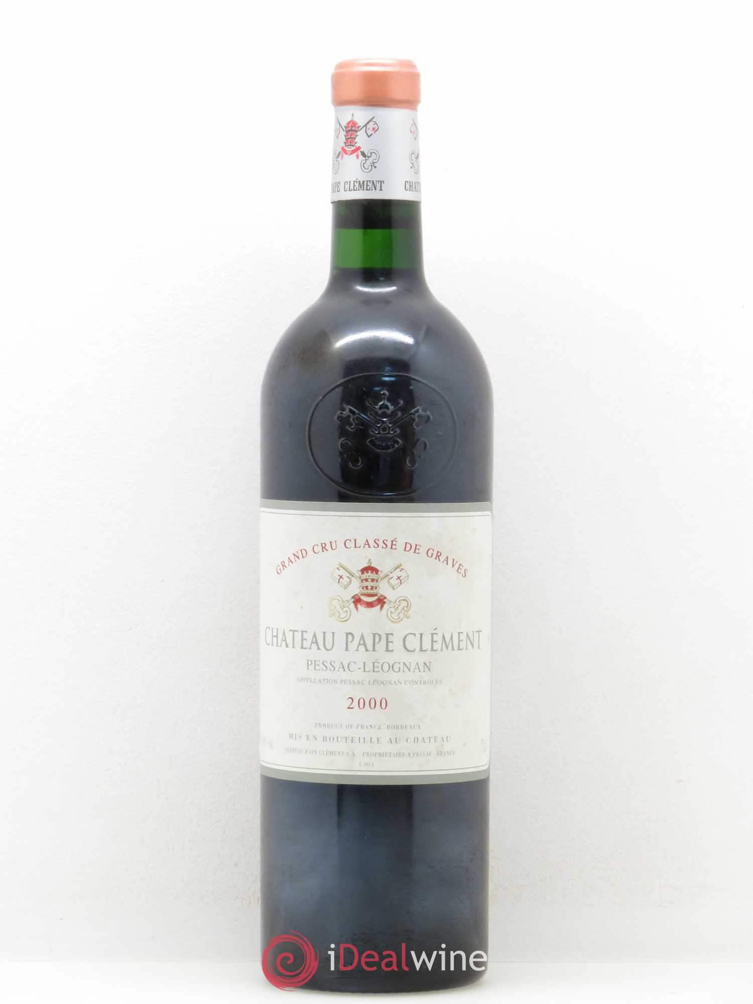 Château Pape Clément Cru Classé de Graves 2000 - Lot de 1 bouteille - 0