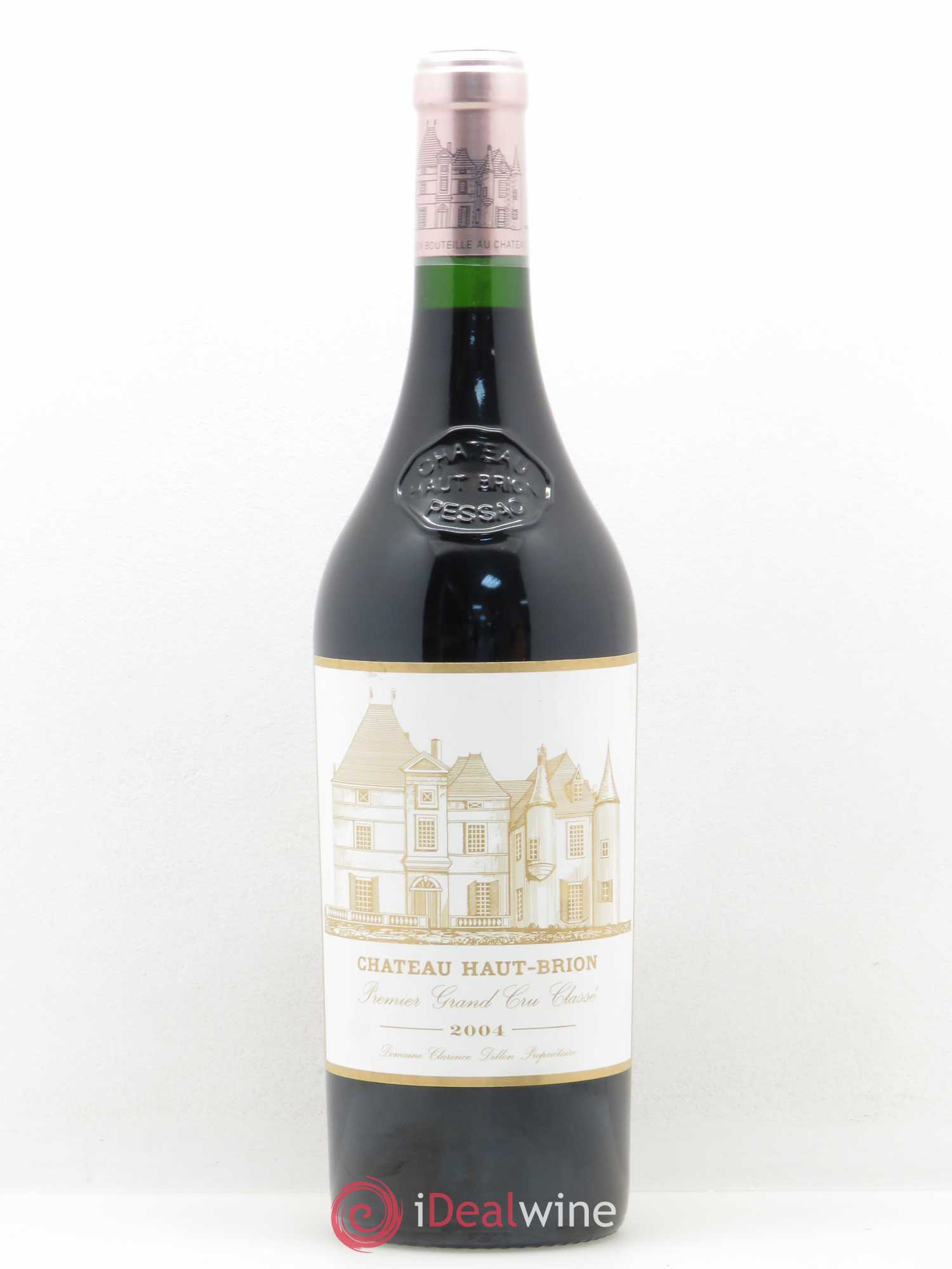 Château Haut Brion 1er Grand Cru Classé 2004 - Lot de 1 bouteille - 0