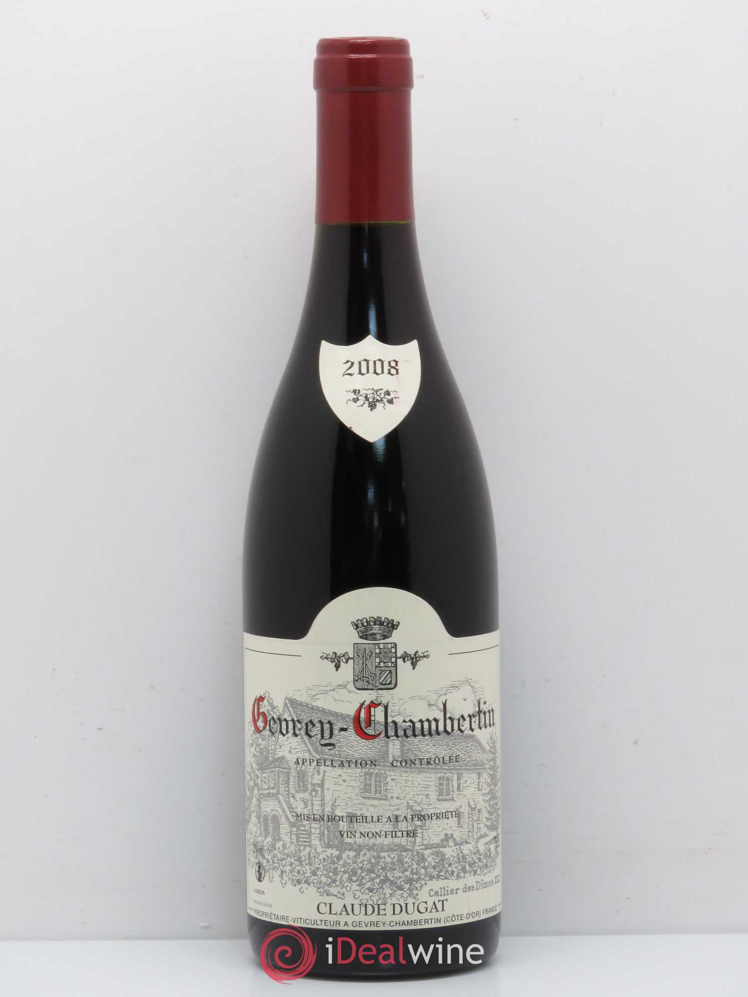 Gevrey-Chambertin Claude Dugat 2008 - Lot de 1 bouteille - 0