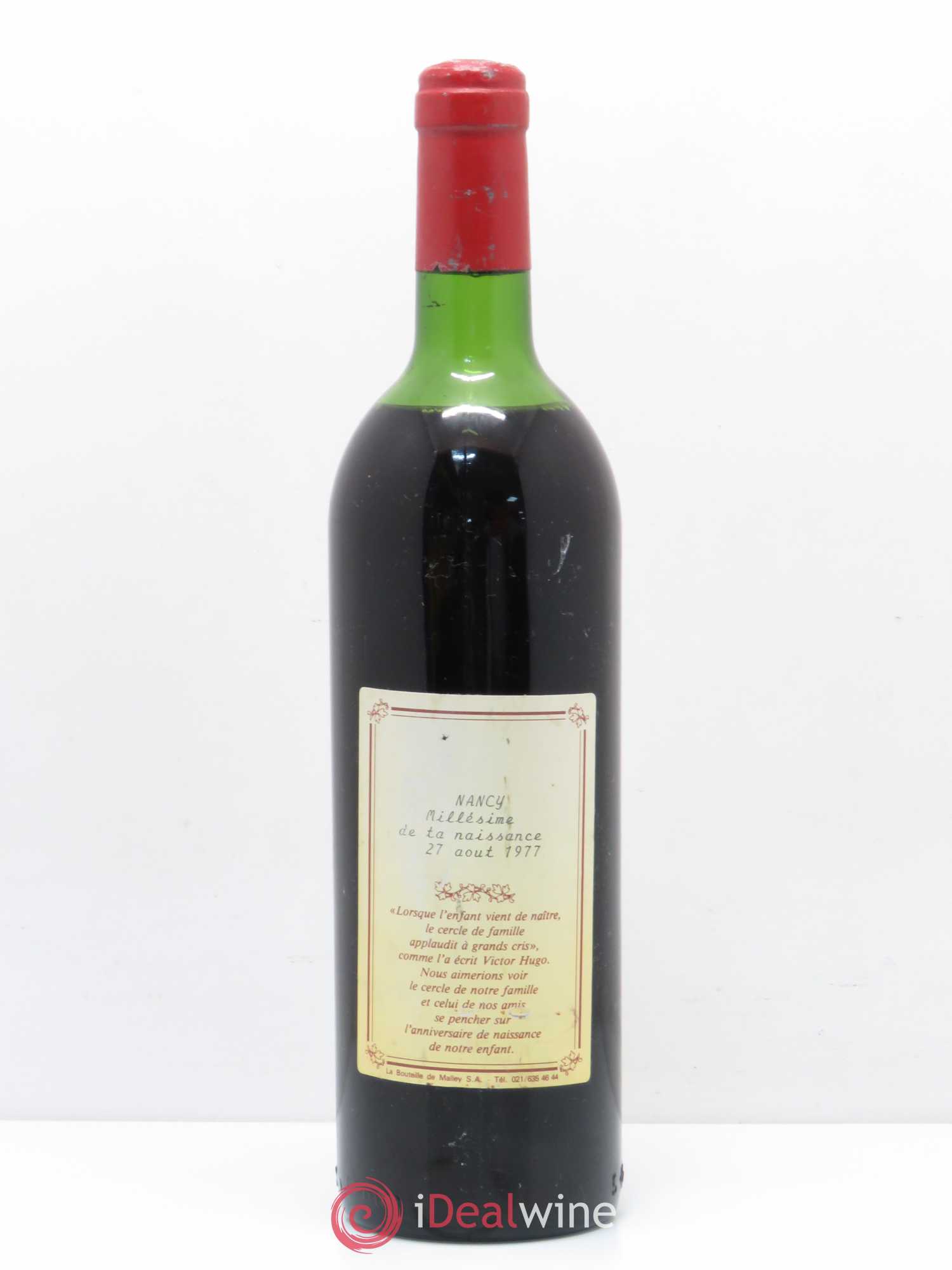 Château Mouton Rothschild 1er Grand Cru Classé 1977 - Lot of 1 bottle - 1