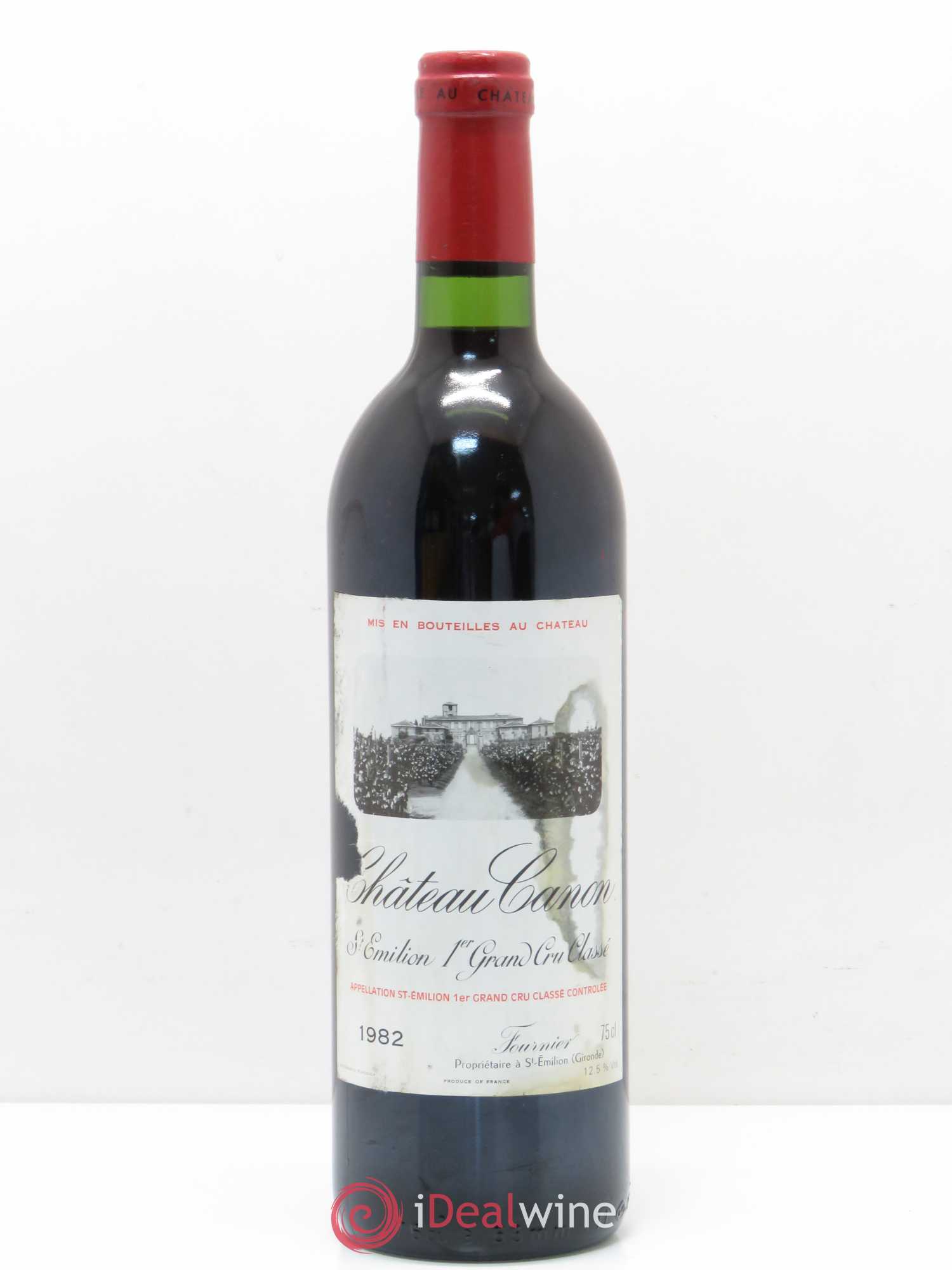 Château Canon 1er Grand Cru Classé B 1982 - Lot de 1 bouteille - 0
