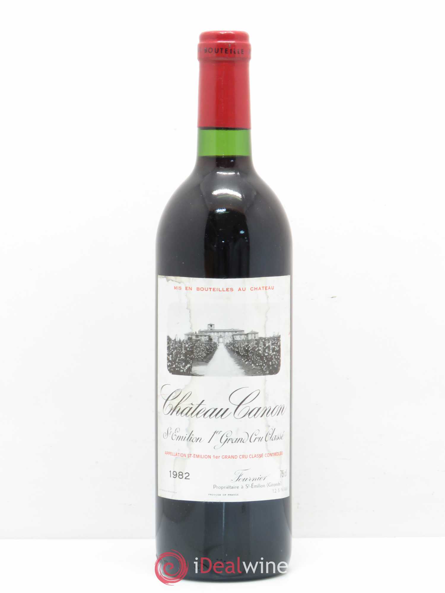Château Canon 1er Grand Cru Classé B 1982 - Lot de 1 bouteille - 0