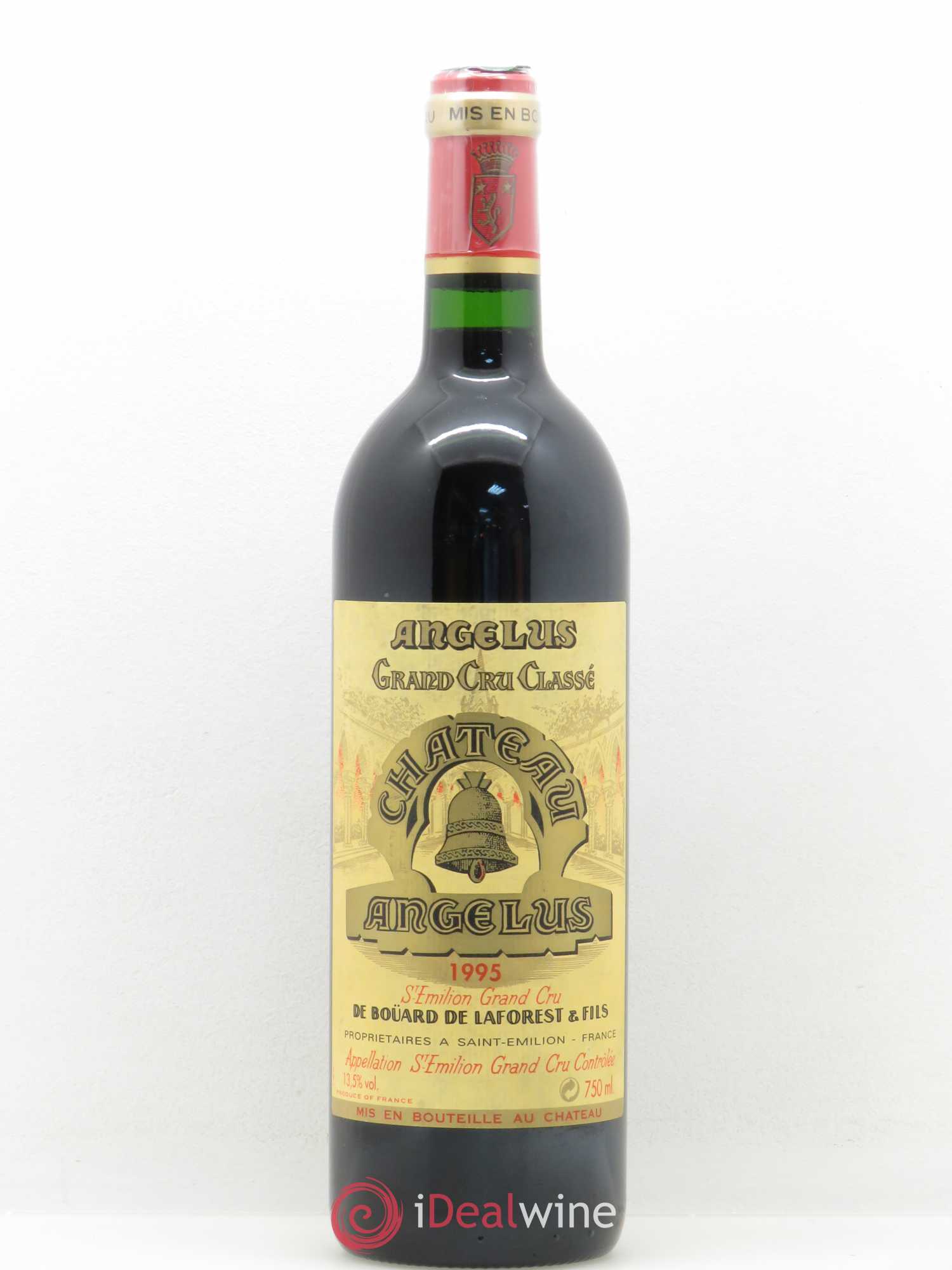 Château Angélus 1er Grand Cru Classé A 1995 - Lot de 1 bouteille - 0