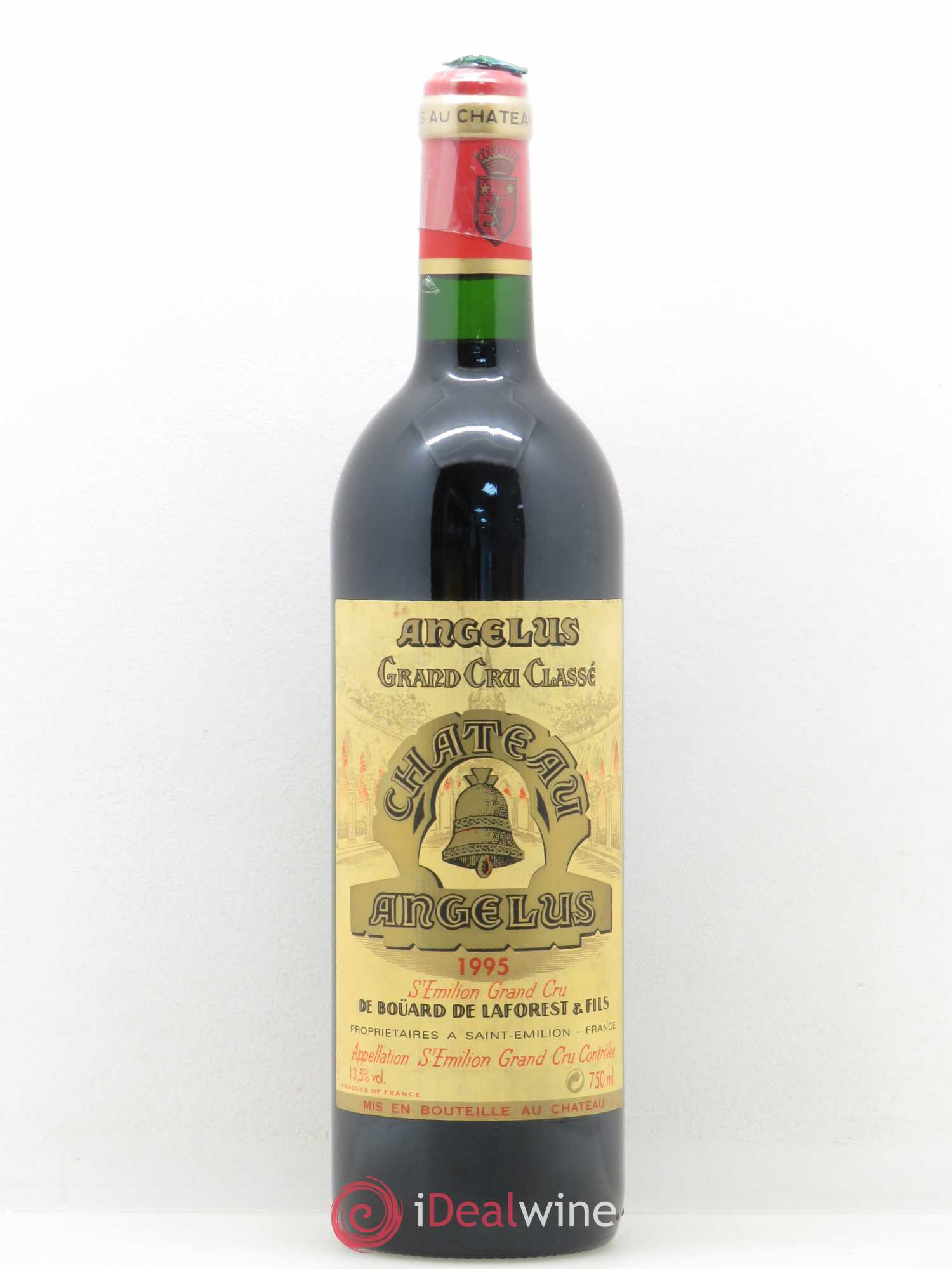 Château Angélus 1er Grand Cru Classé A 1995 - Lot de 1 bouteille - 0