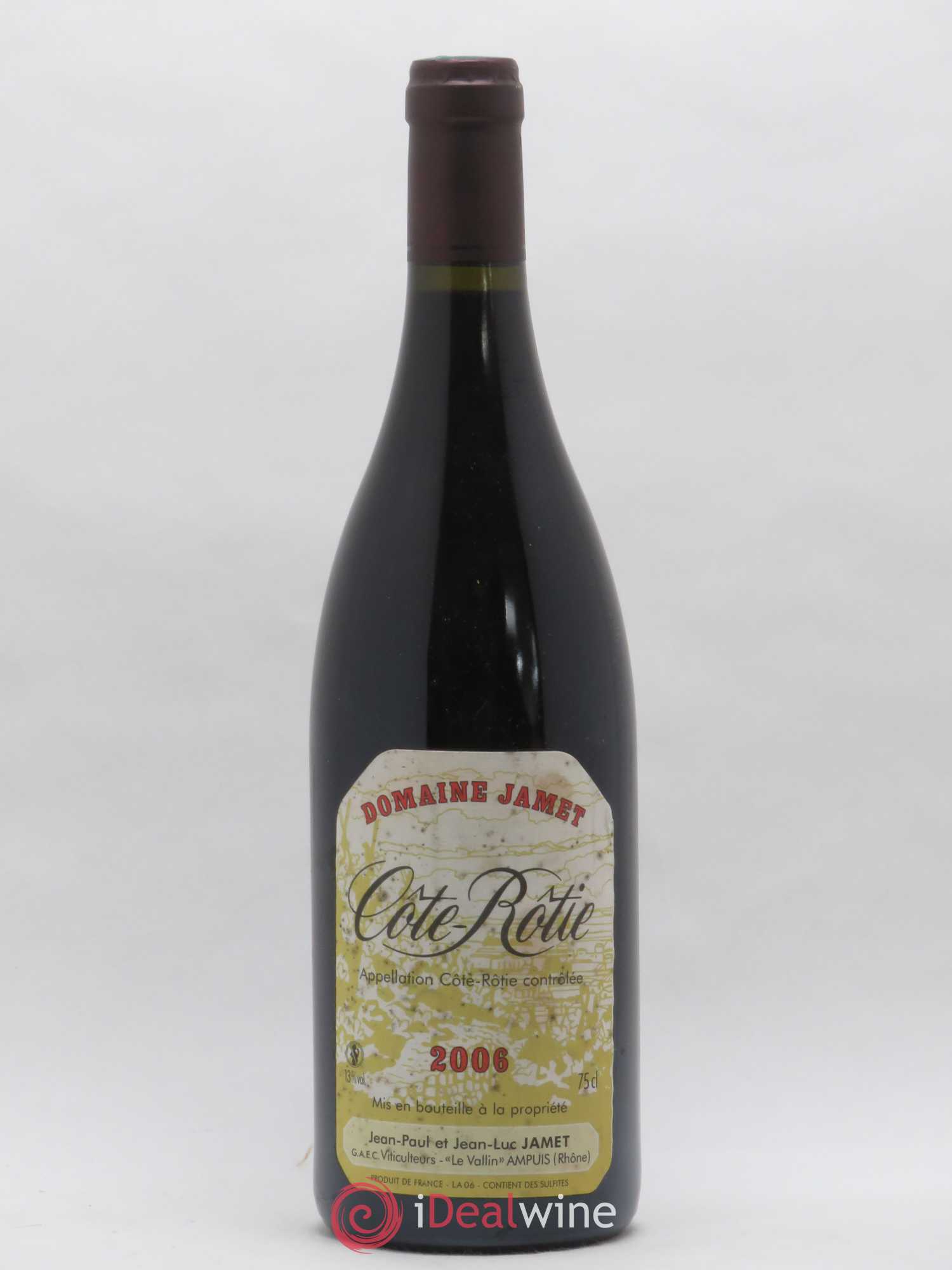 Côte-Rôtie Jamet (Domaine) 2006 - Lot de 1 bouteille - 0