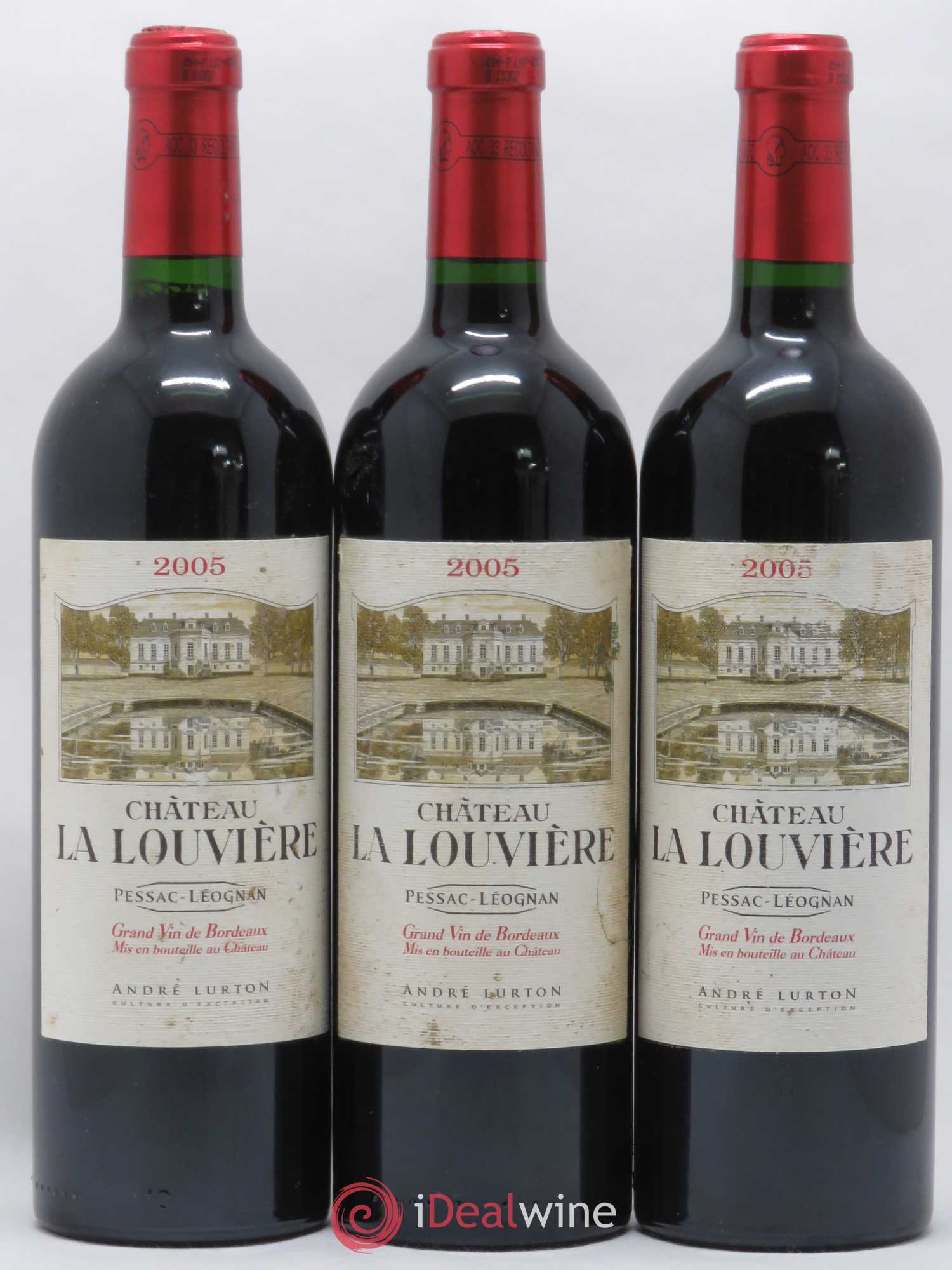 Château la Louvière 2005 - Lot de 6 bouteilles - 1