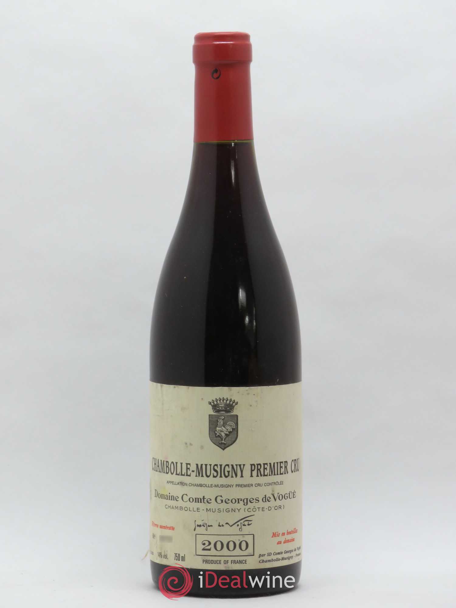 Chambolle-Musigny 1er Cru Comte Georges de Vogüé 2000 - Lot de 1 bouteille - 0