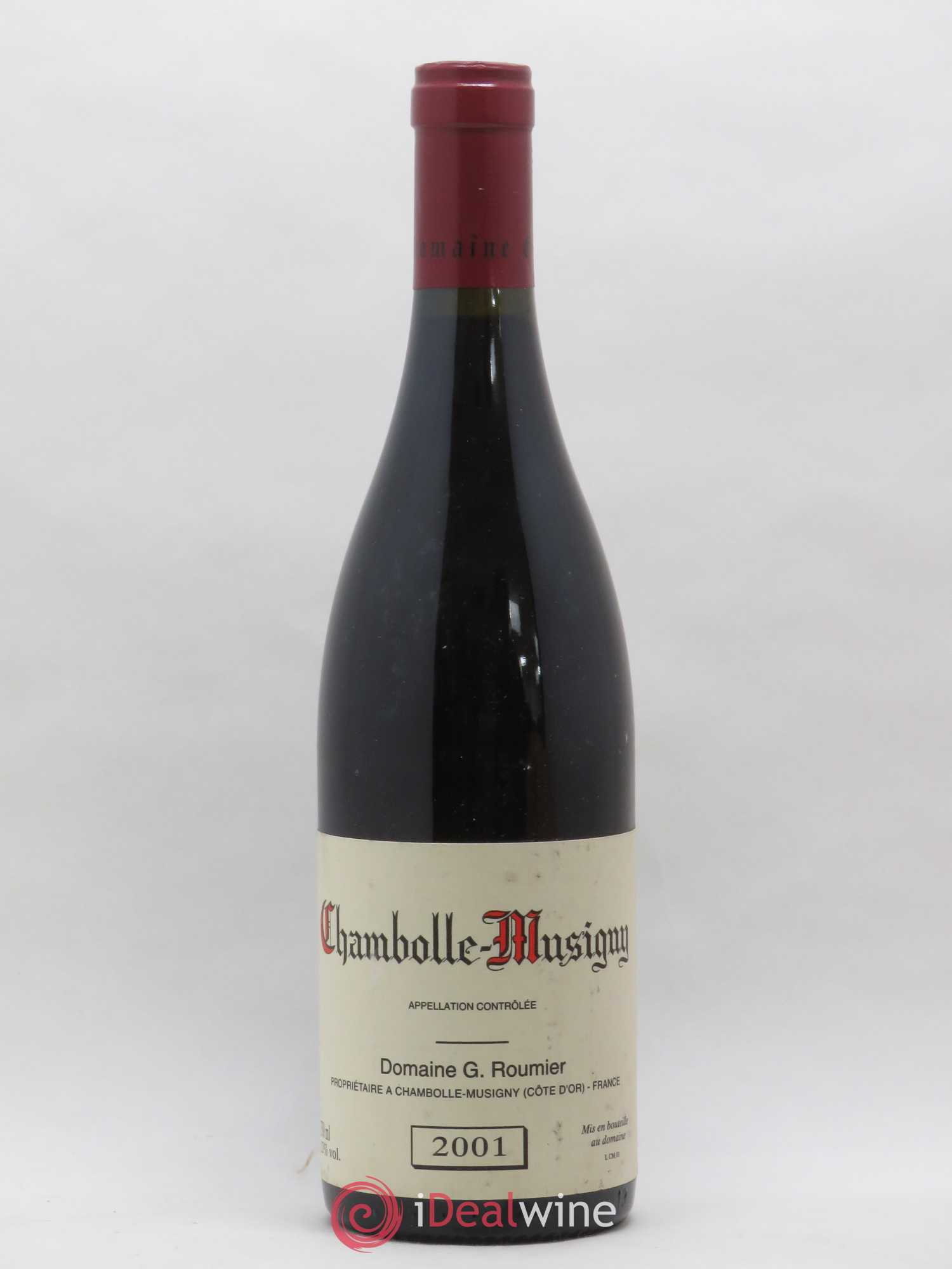 Chambolle-Musigny Georges Roumier (Domaine) 2001 - Lot de 1 bouteille - 0