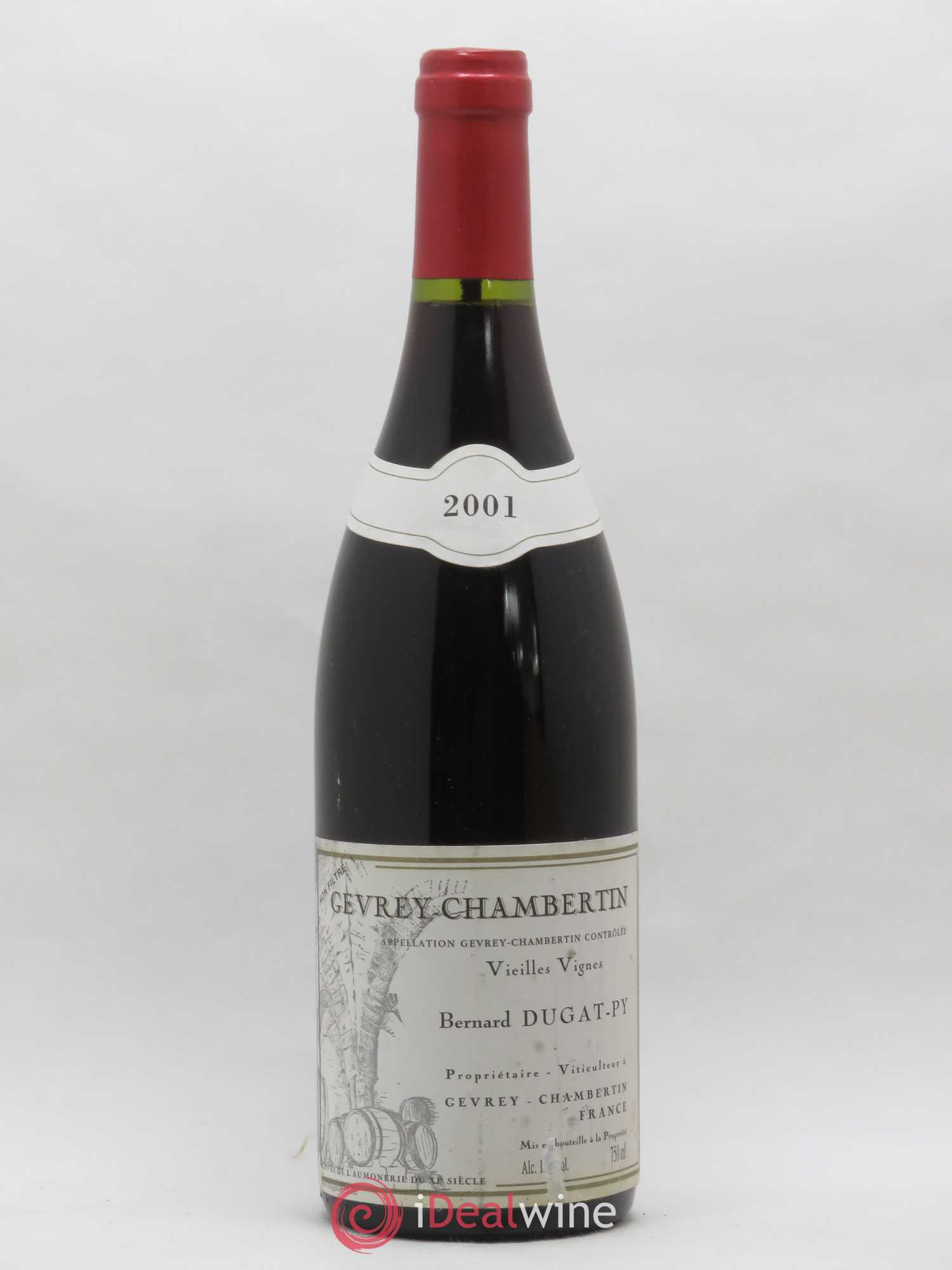 Gevrey-Chambertin Vieilles Vignes Dugat-Py 2001 - Lot de 1 bouteille - 0