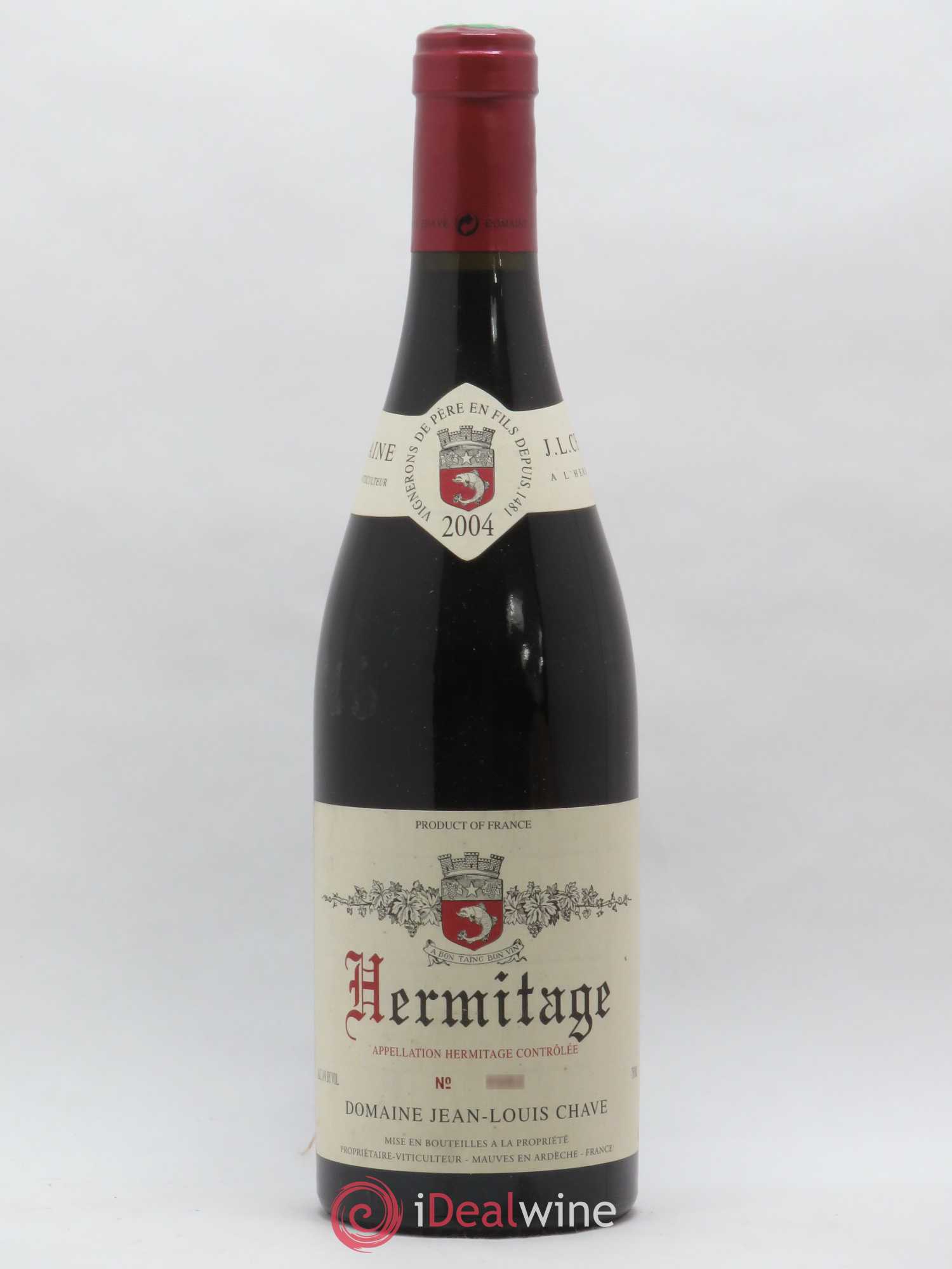 Hermitage Jean-Louis Chave 2004 - Lot de 1 bouteille - 0