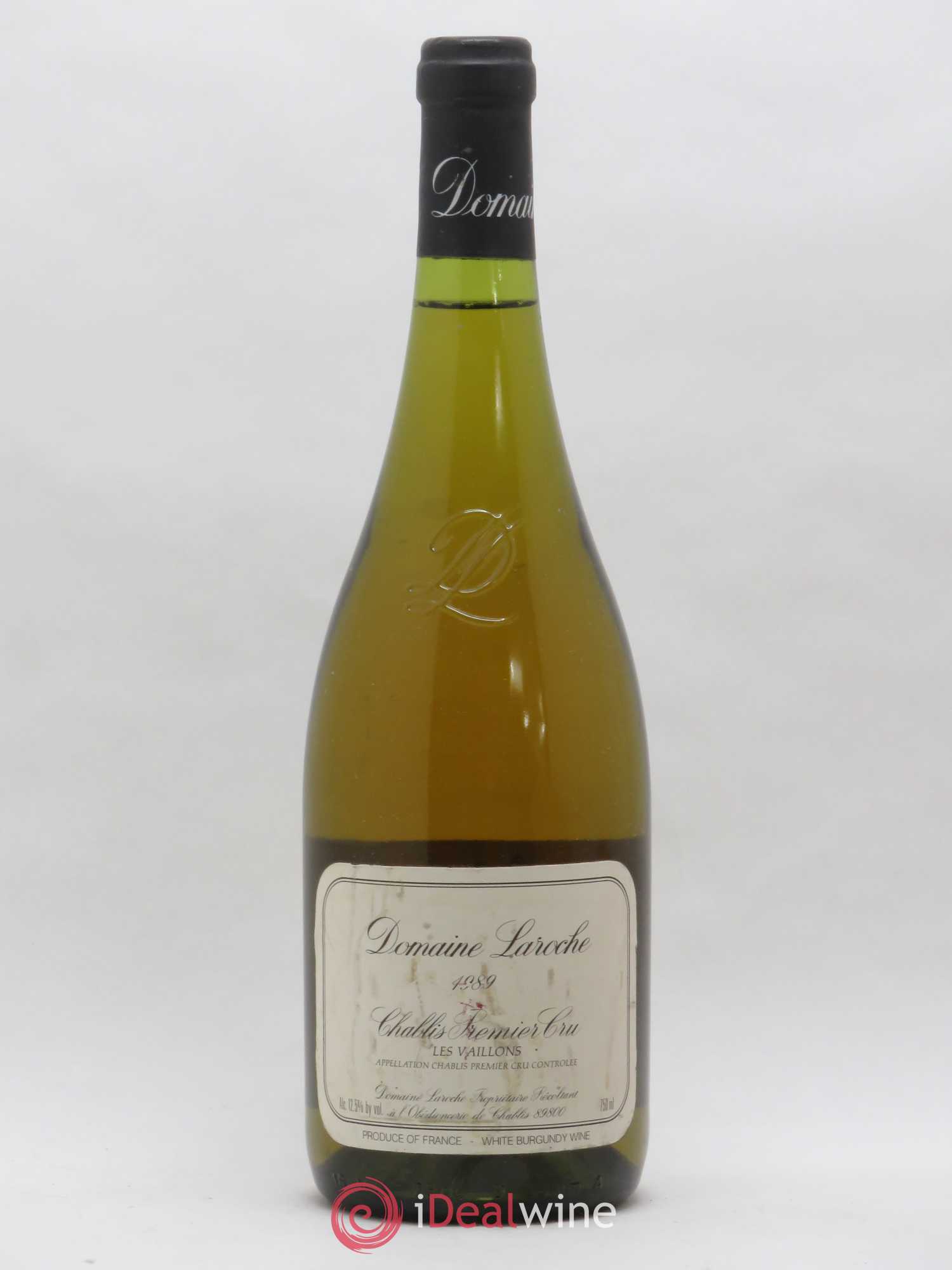 Chablis 1er Cru Domaine Laroche Les Vaillons 1989 - Posten von 1 Flasche - 0