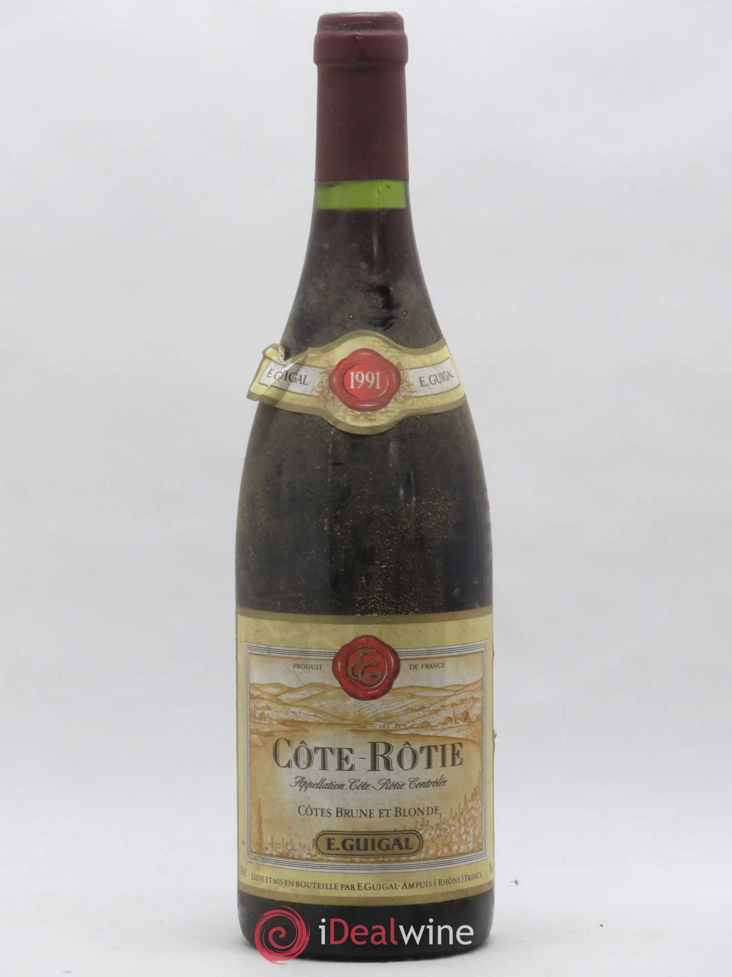 Côte-Rôtie Côtes Brune et Blonde Guigal 1991 - Lot de 1 bouteille - 0