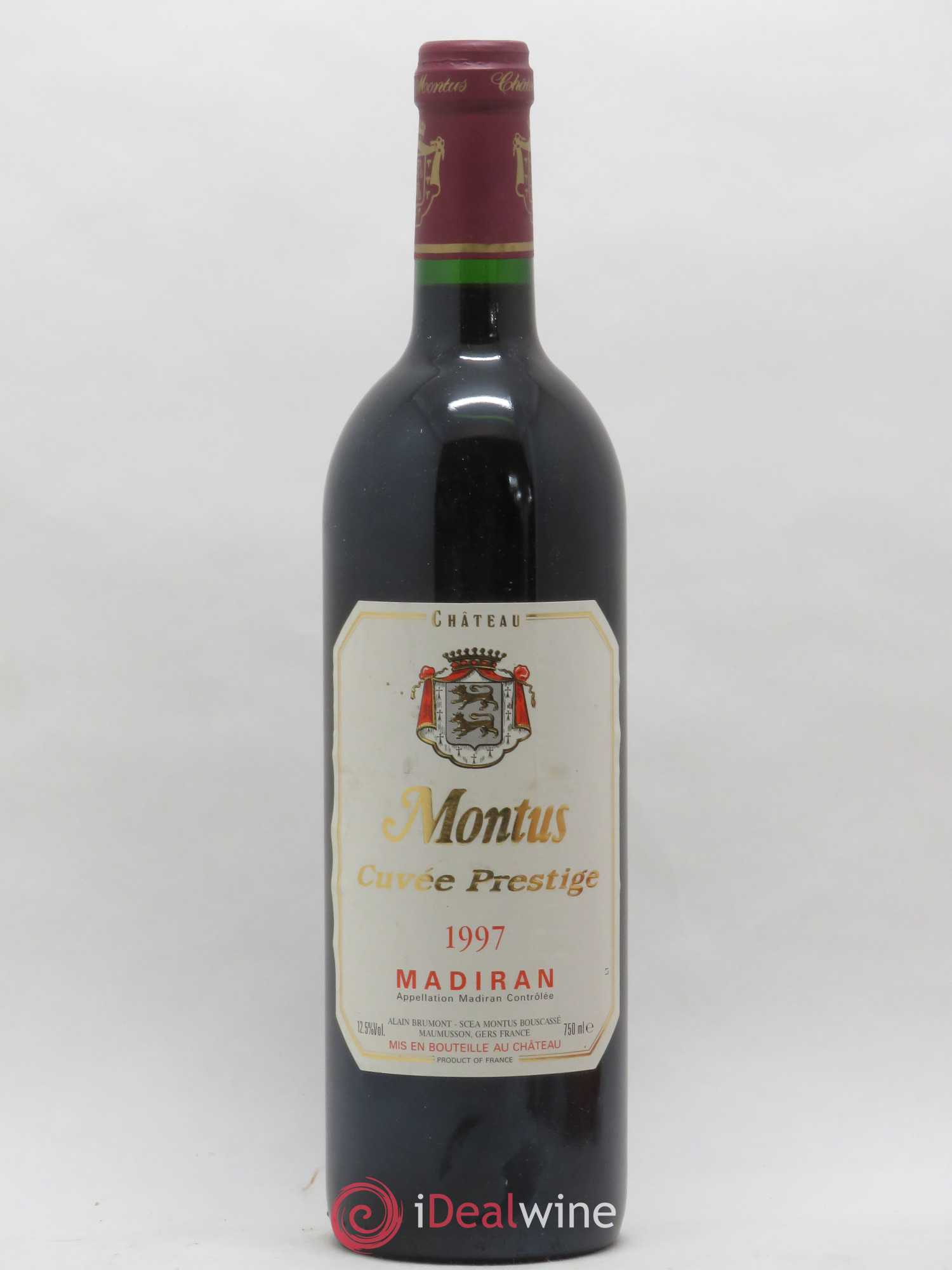Madiran Château Montus-Prestige Alain Brumont 1997 - Lot de 1 bouteille - 0