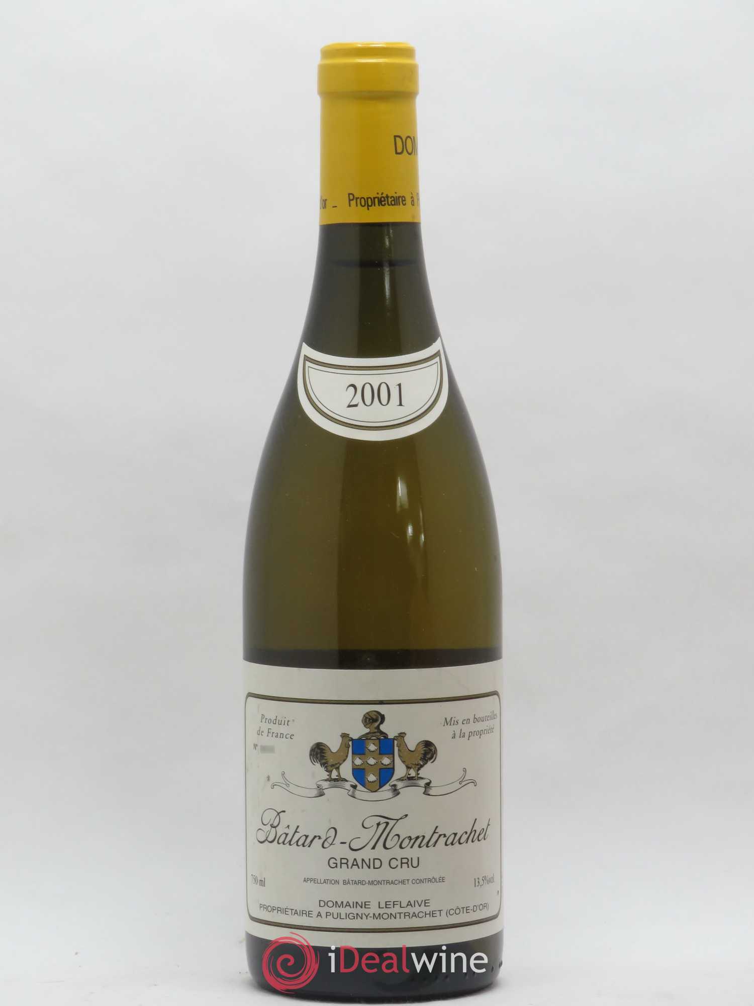Bâtard-Montrachet Grand Cru Leflaive (Domaine) 2001 - Lot de 1 bouteille - 0